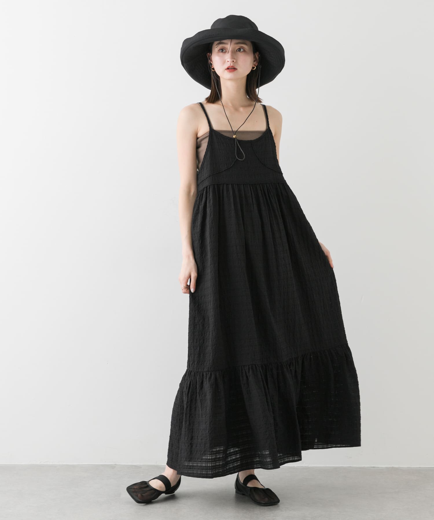 身長：169cm サイズ：one