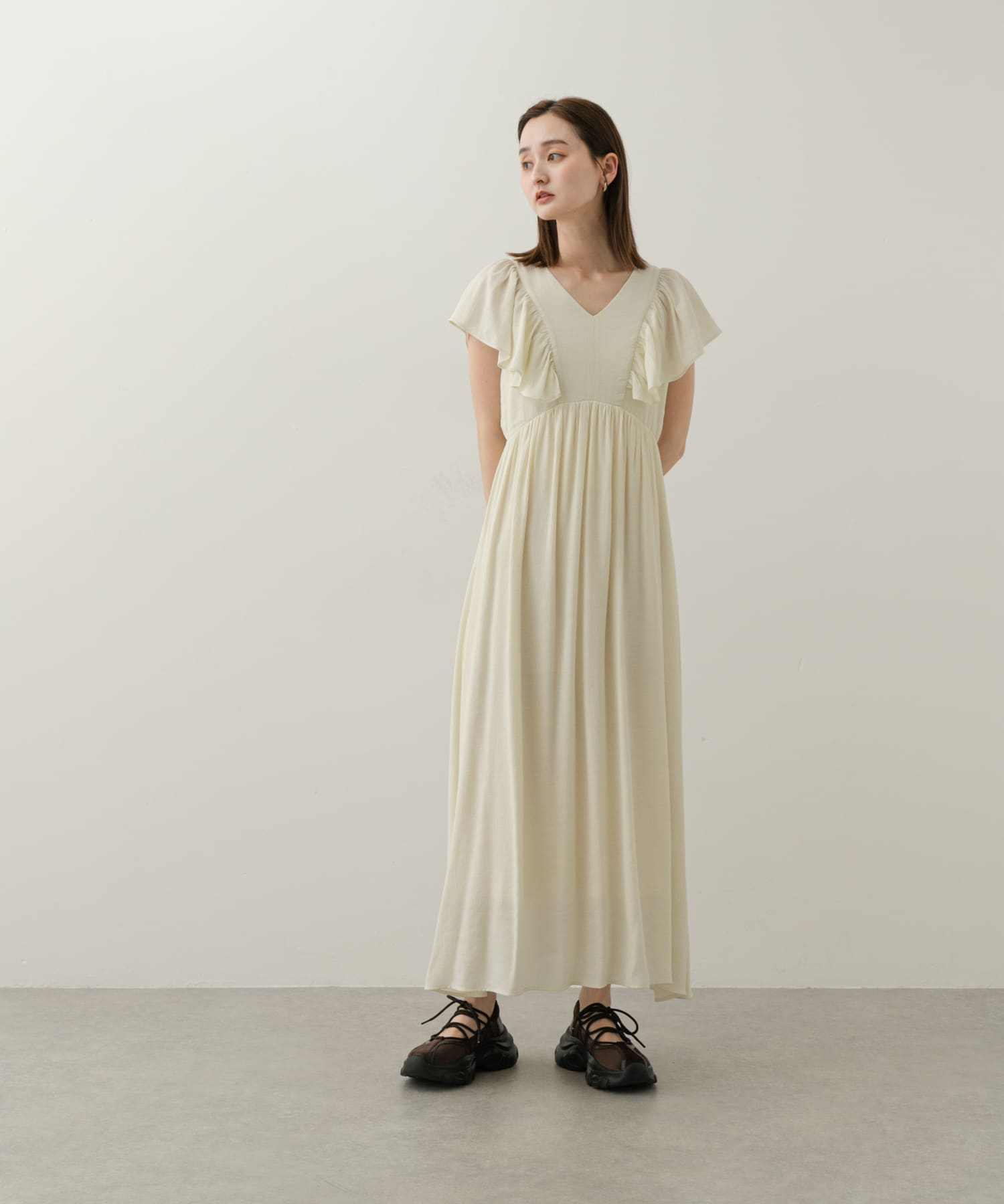 身長：169cm サイズ：one