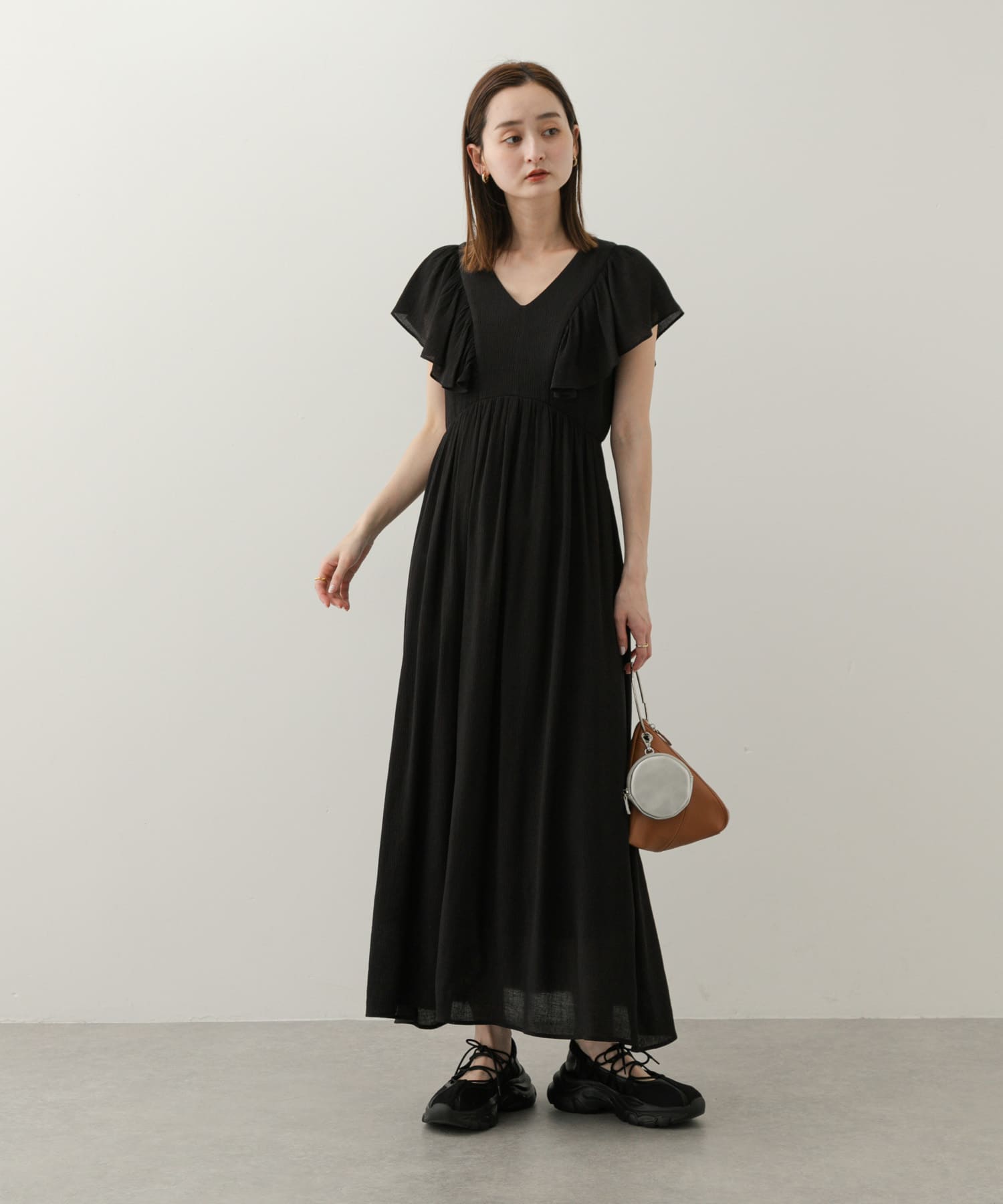 身長：169cm サイズ：one