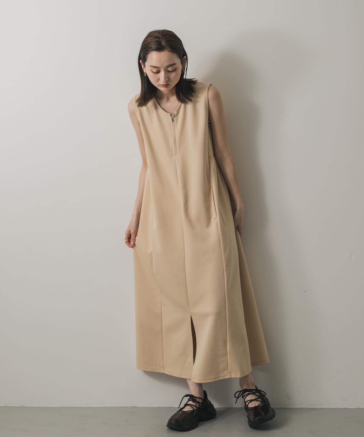 身長：169cm サイズ：one