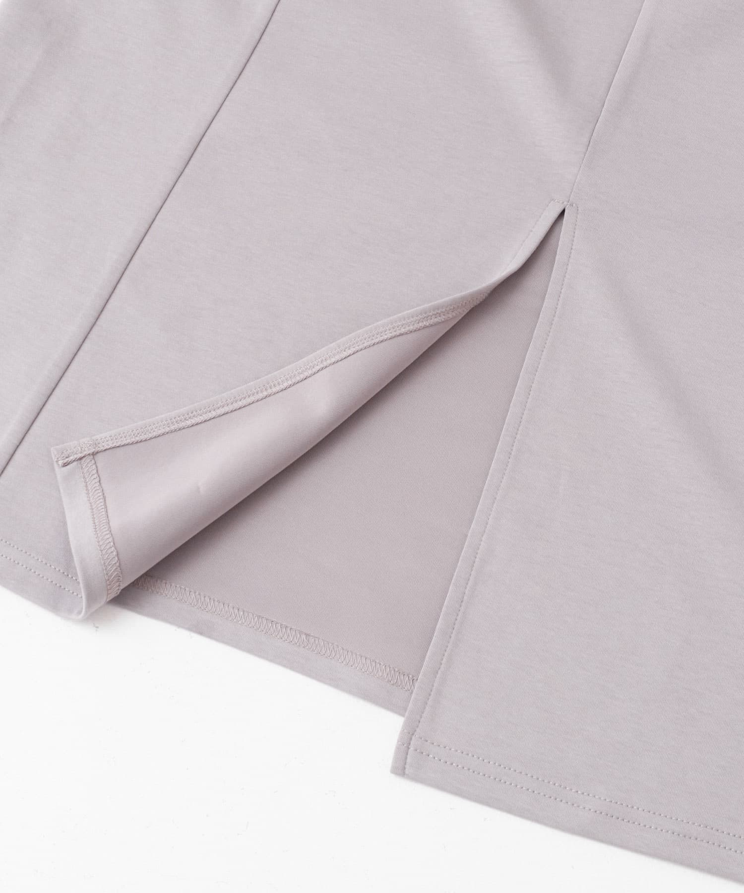 ZIPVネックカットワンピース GRAY COMPACT