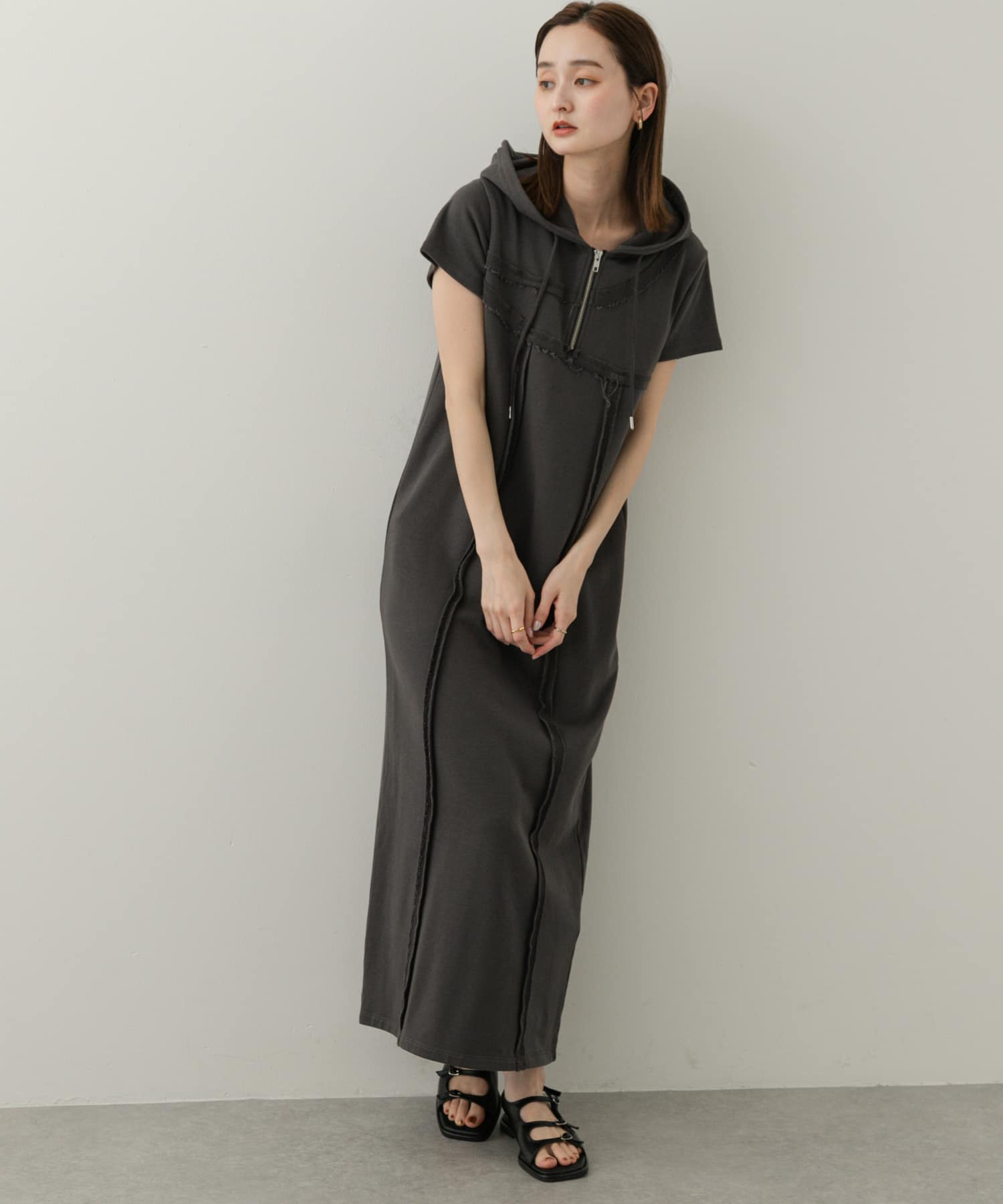 身長：169cm サイズ：one