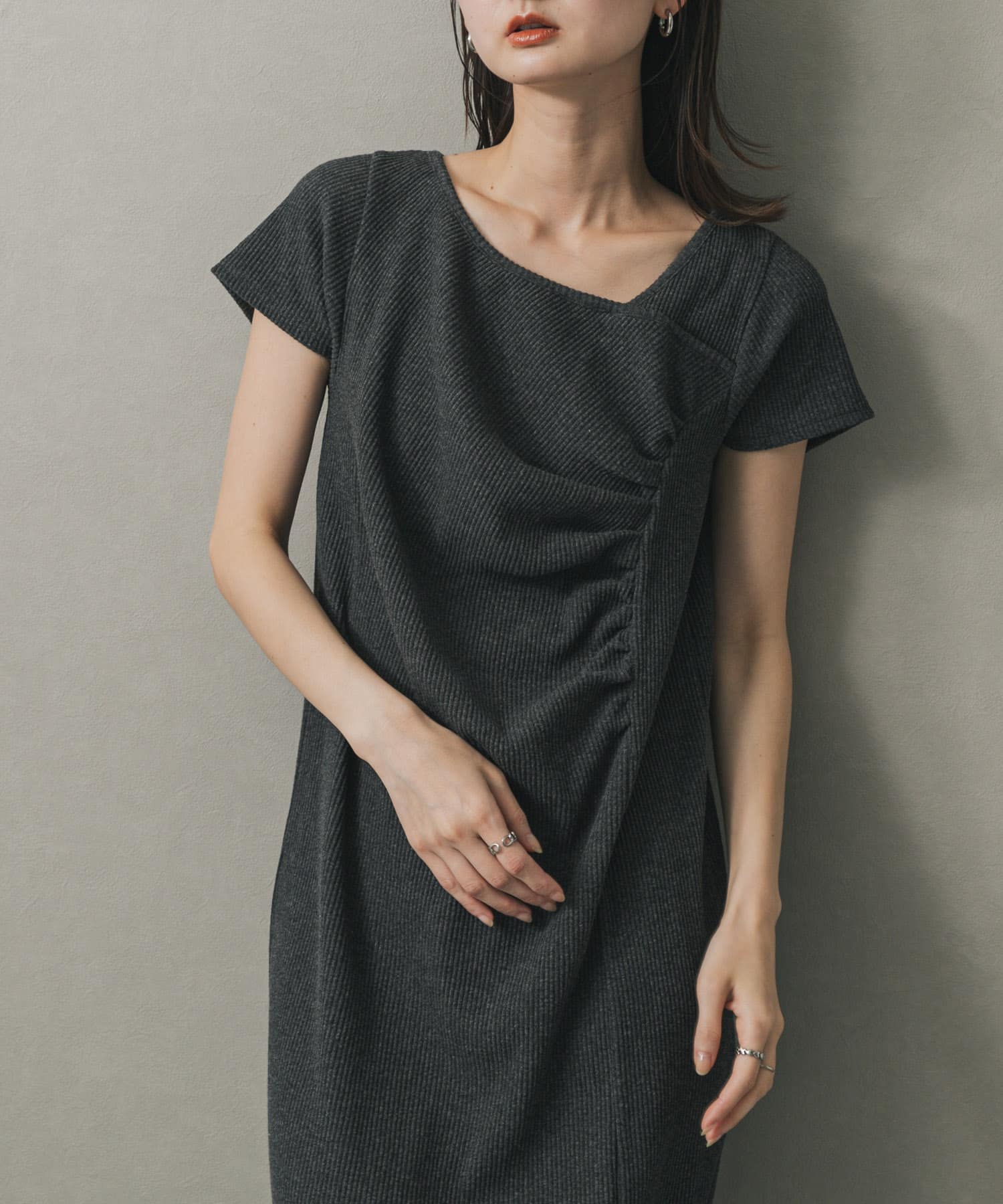 身長：169cm サイズ：one