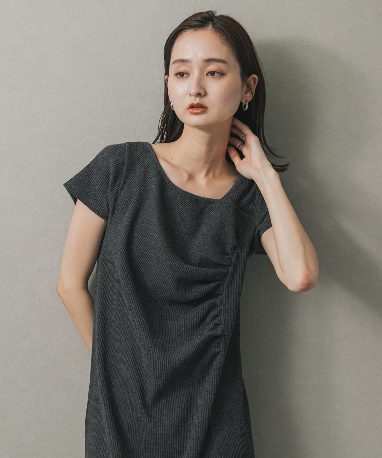 身長：169cm サイズ：one