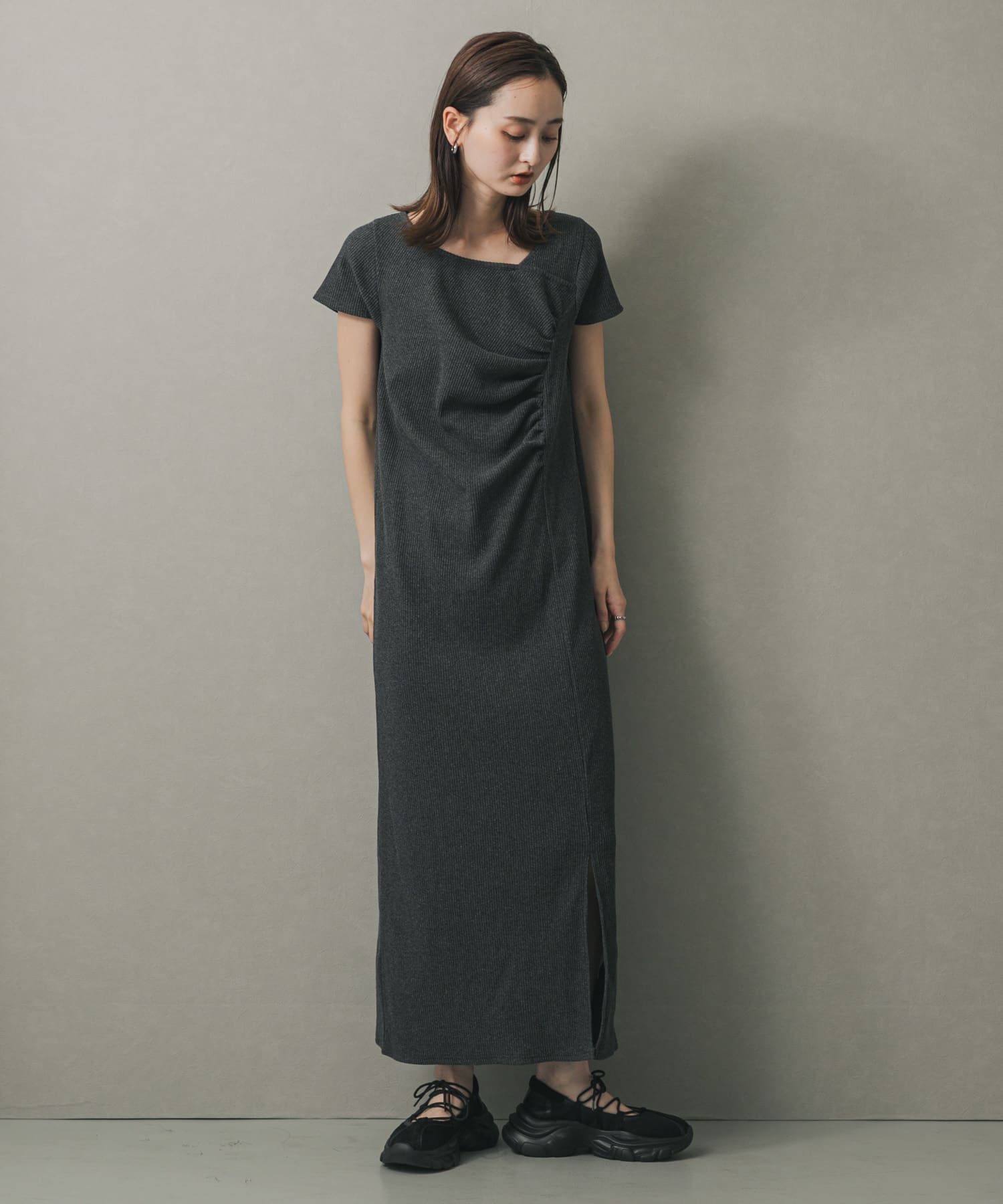 身長：169cm サイズ：one