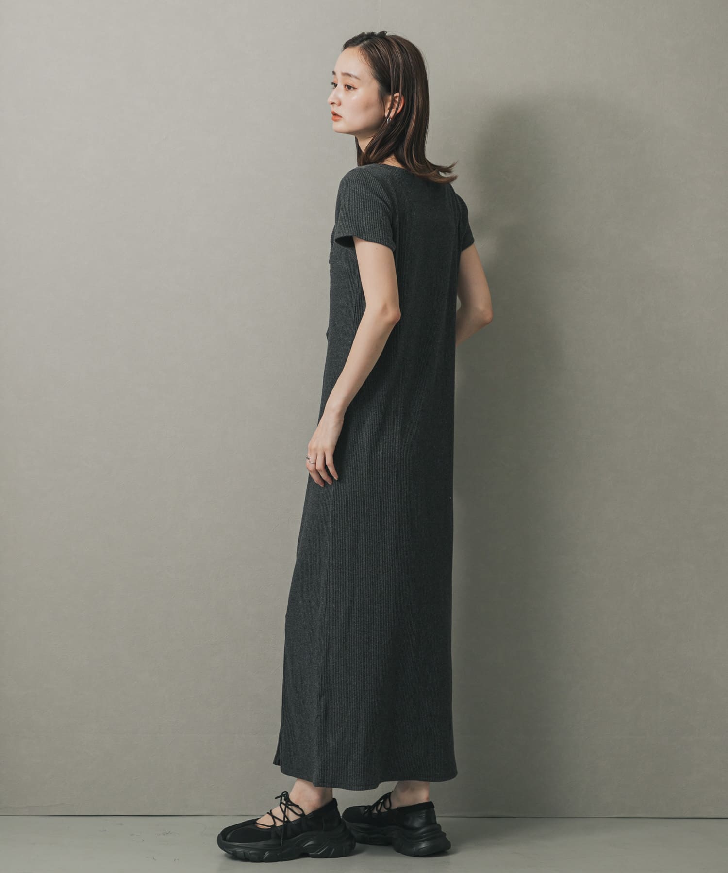 身長：169cm サイズ：one