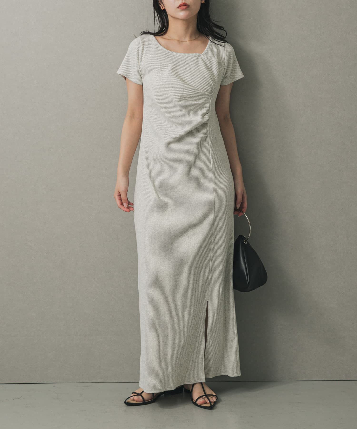 身長：158cm サイズ：one