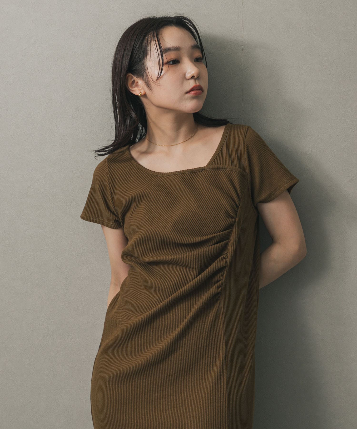 身長：169cm サイズ：one