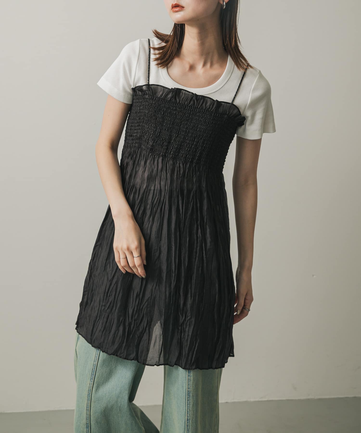 身長：169cm サイズ：one