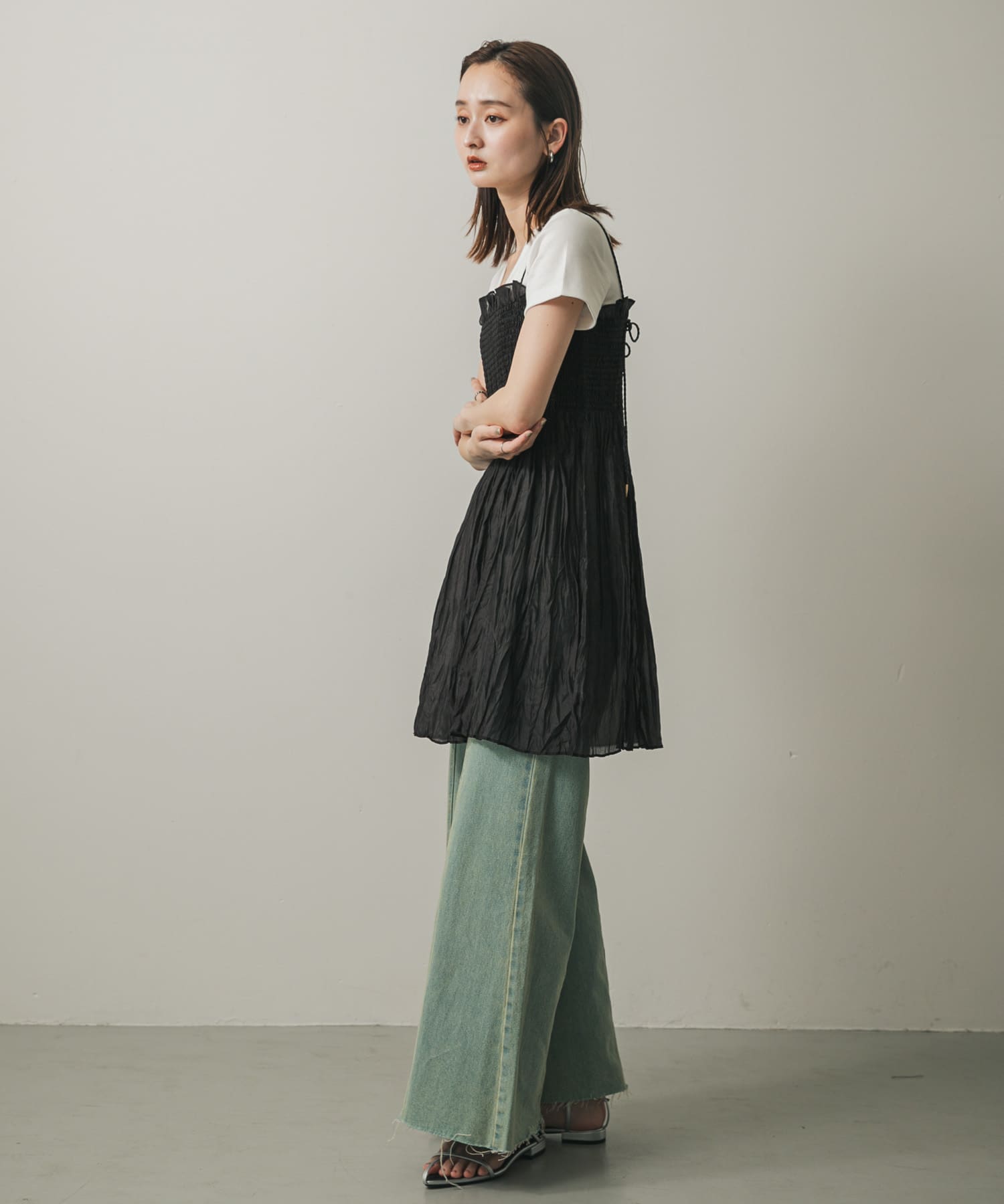 身長：169cm サイズ：one