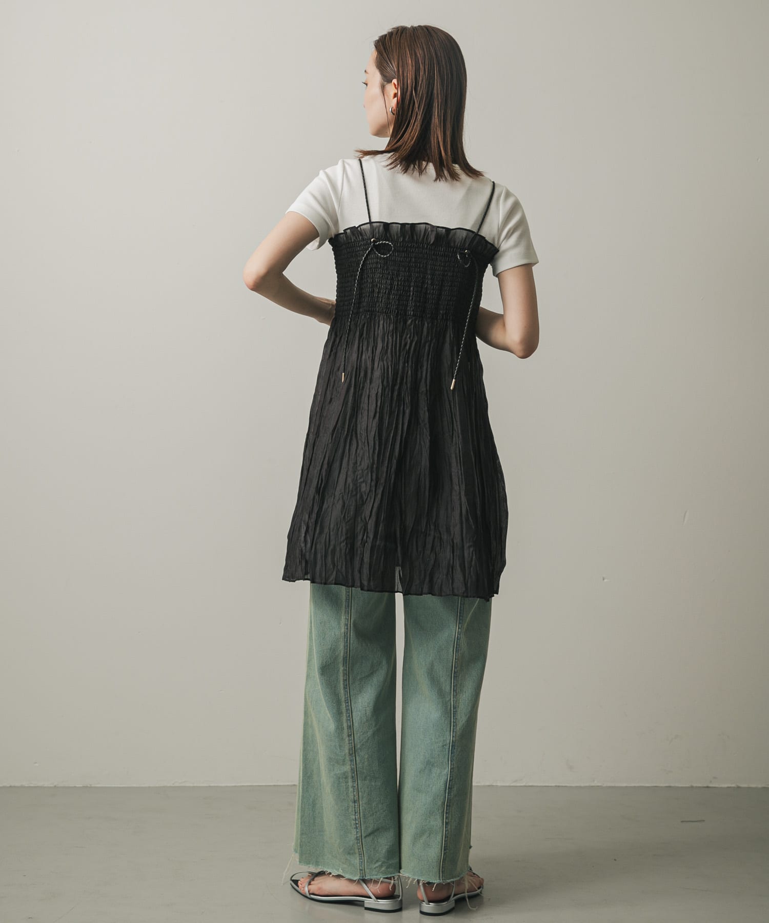 身長：169cm サイズ：one