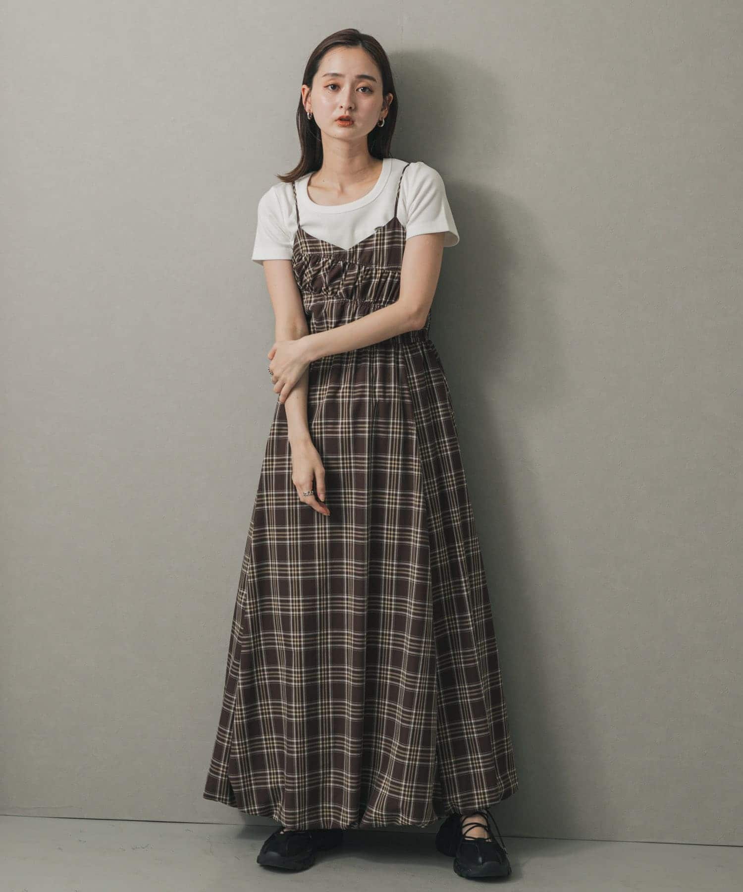 身長：169cm サイズ：one