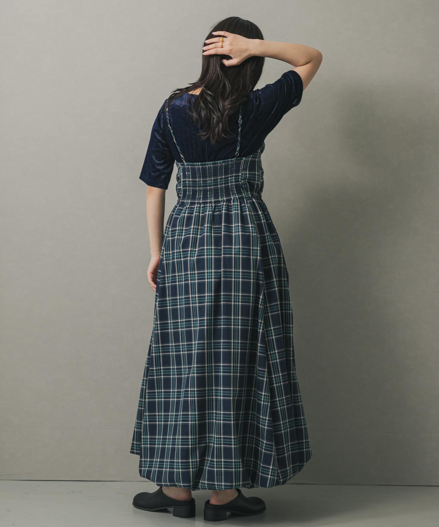 身長：158cm サイズ：one