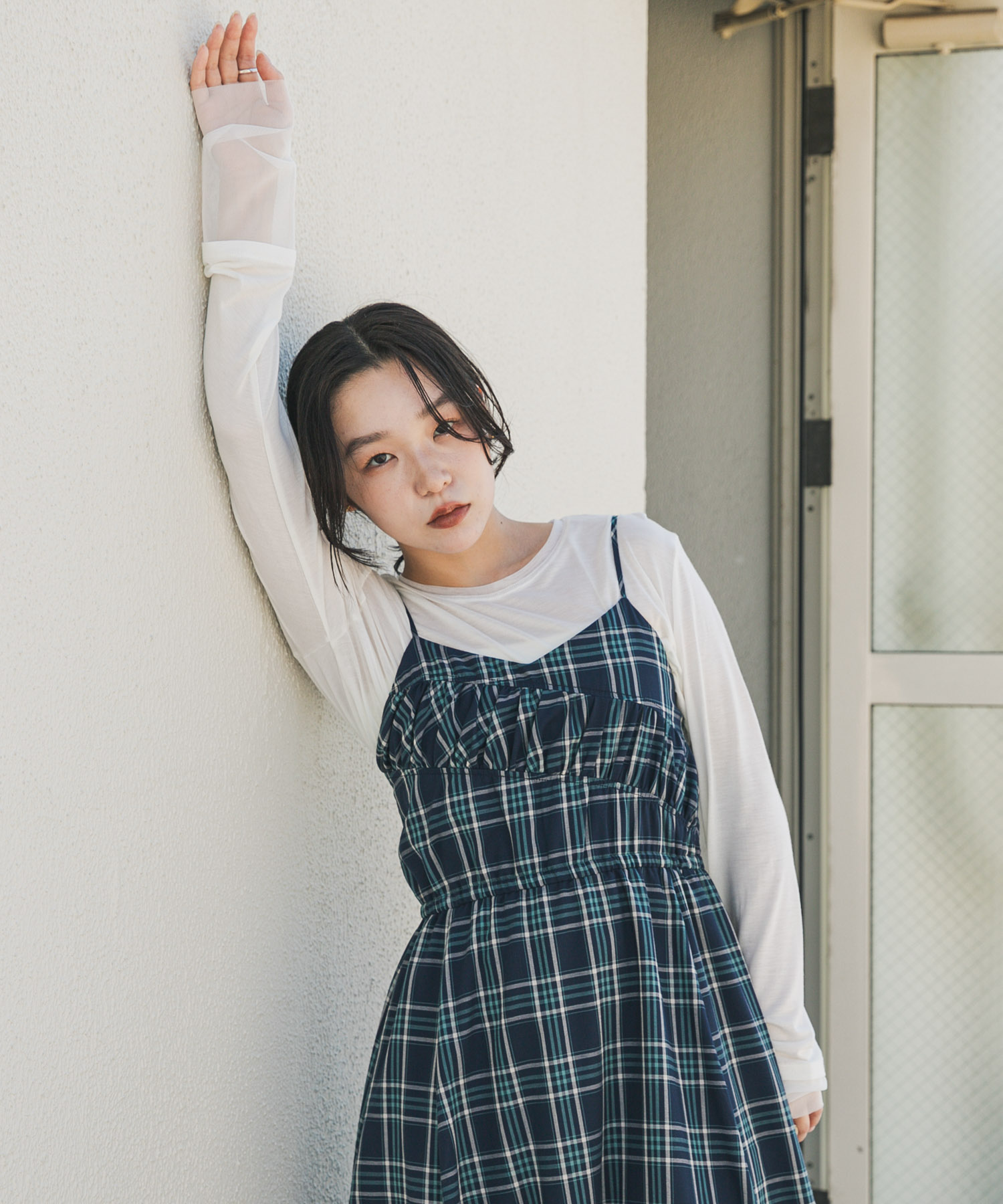 身長：158cm サイズ：one