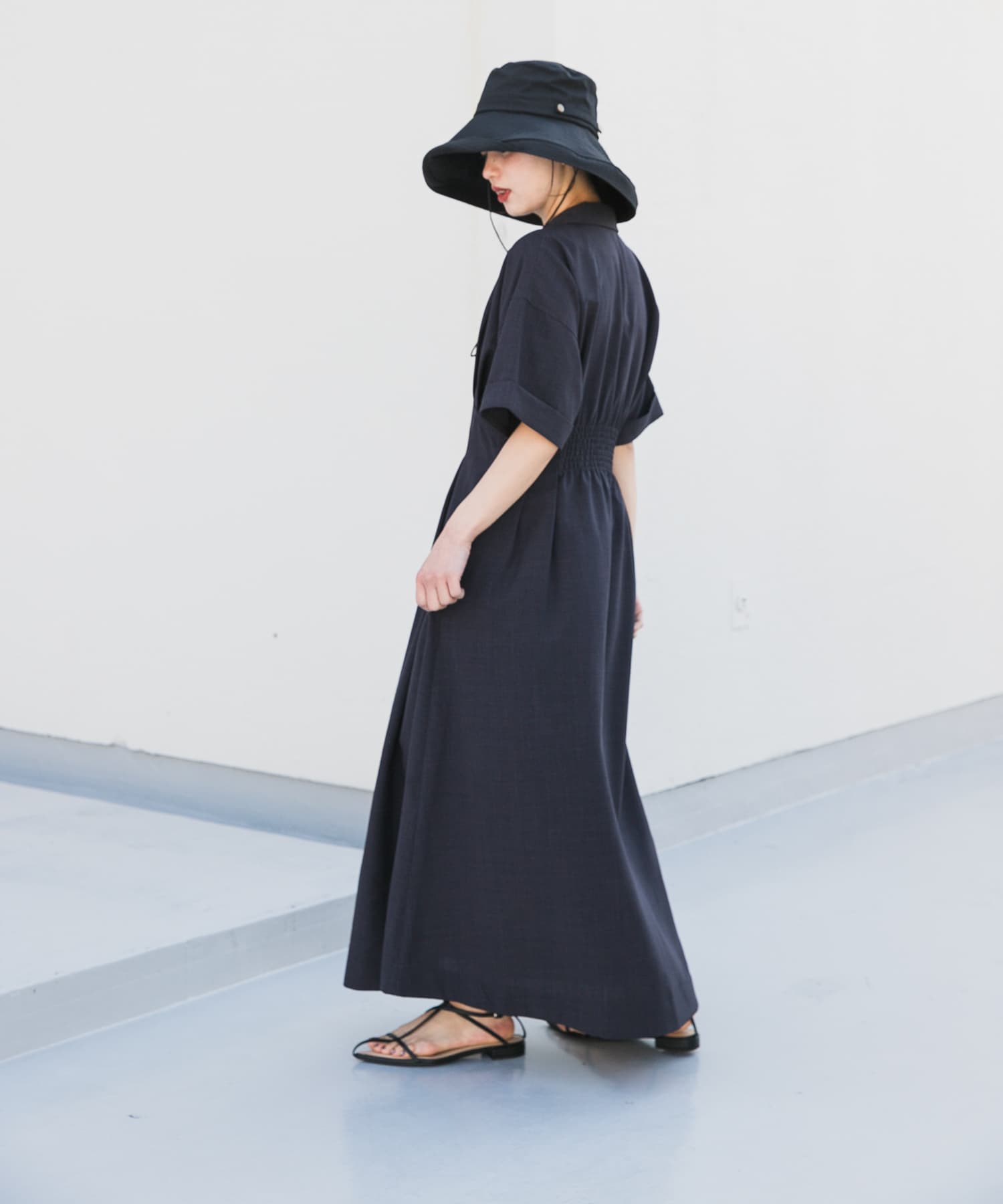 身長：158cm サイズ：one