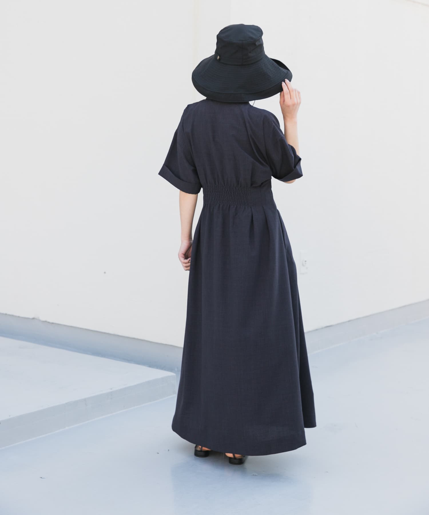 身長：158cm サイズ：one