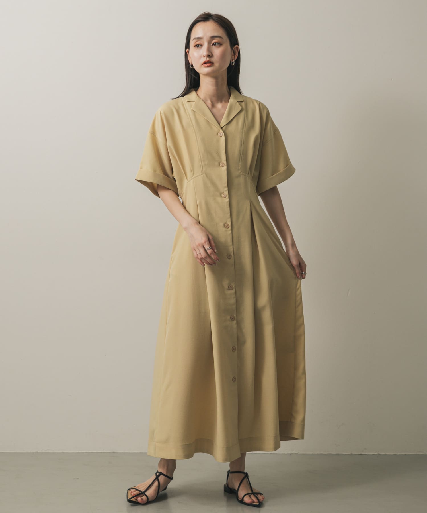 身長：169cm サイズ：one