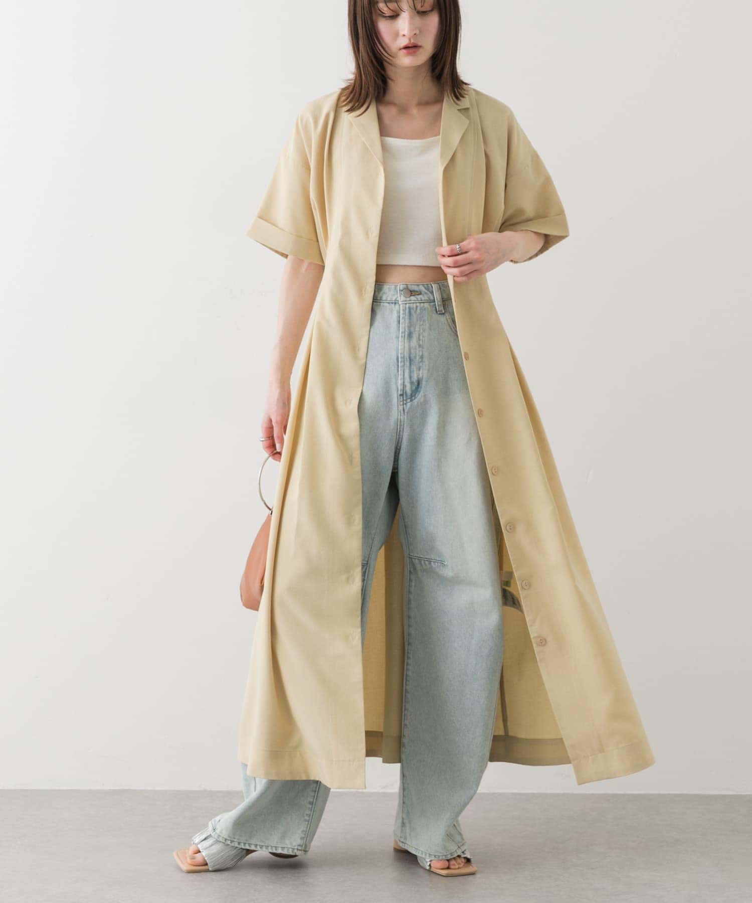 身長：169cm サイズ：one