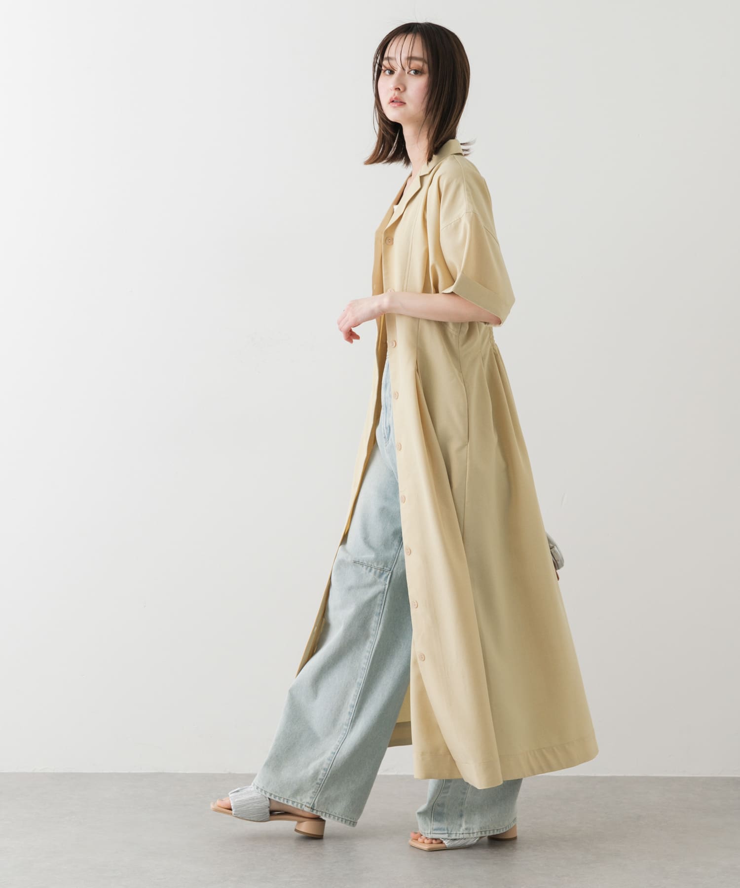 身長：169cm サイズ：one