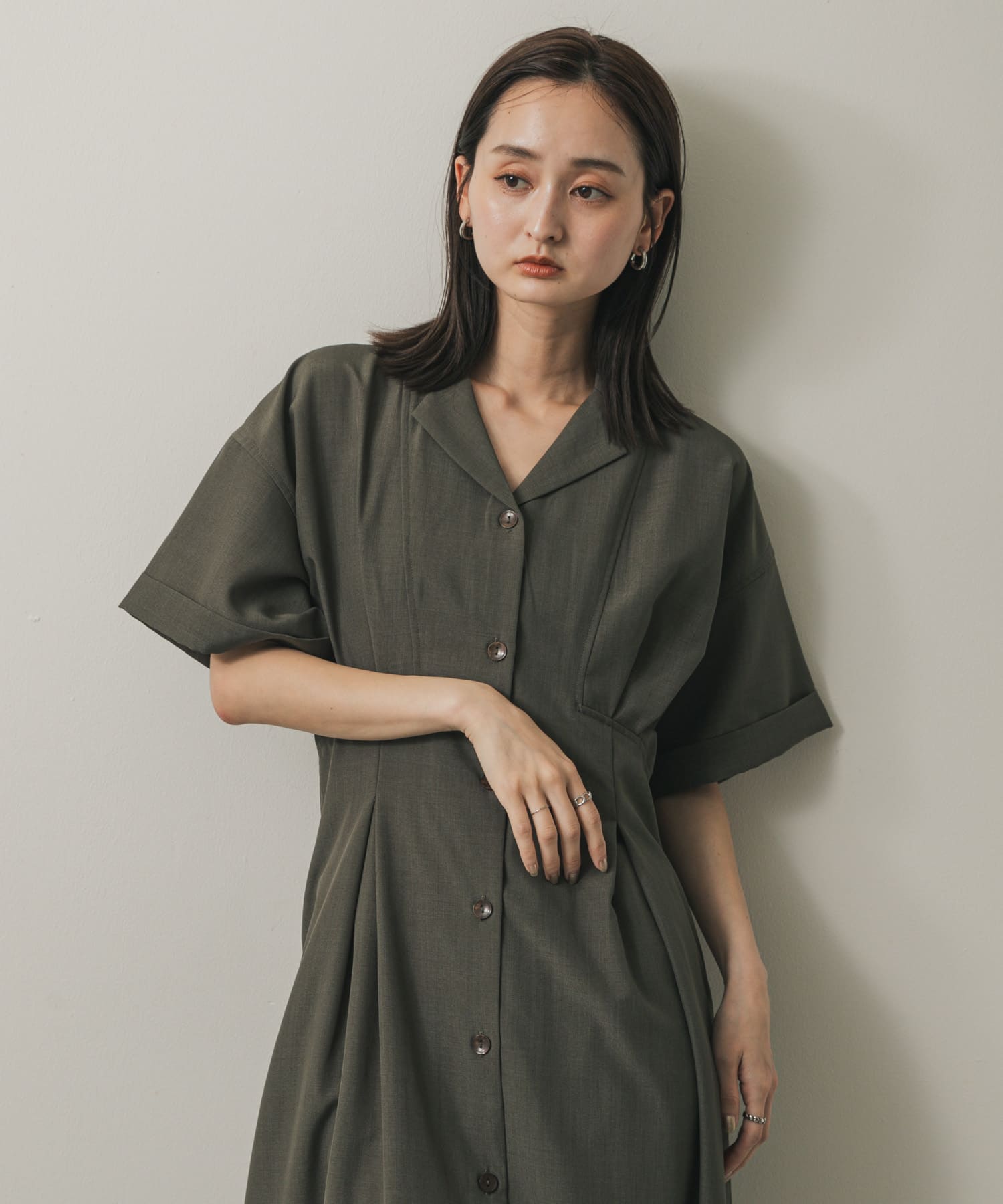 身長：169cm サイズ：one