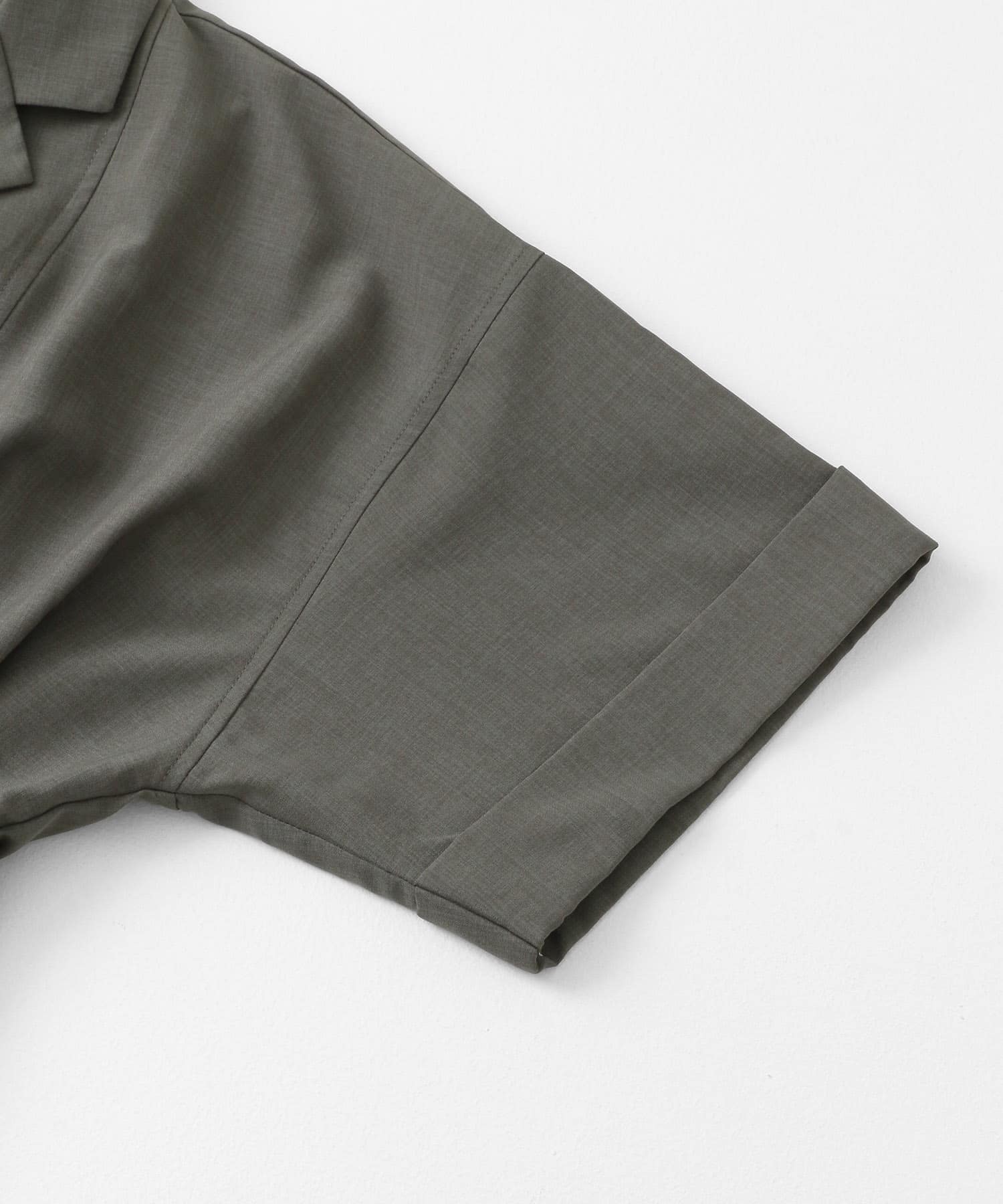 ウエストタックシャツワンピース KHAKI COMPACT