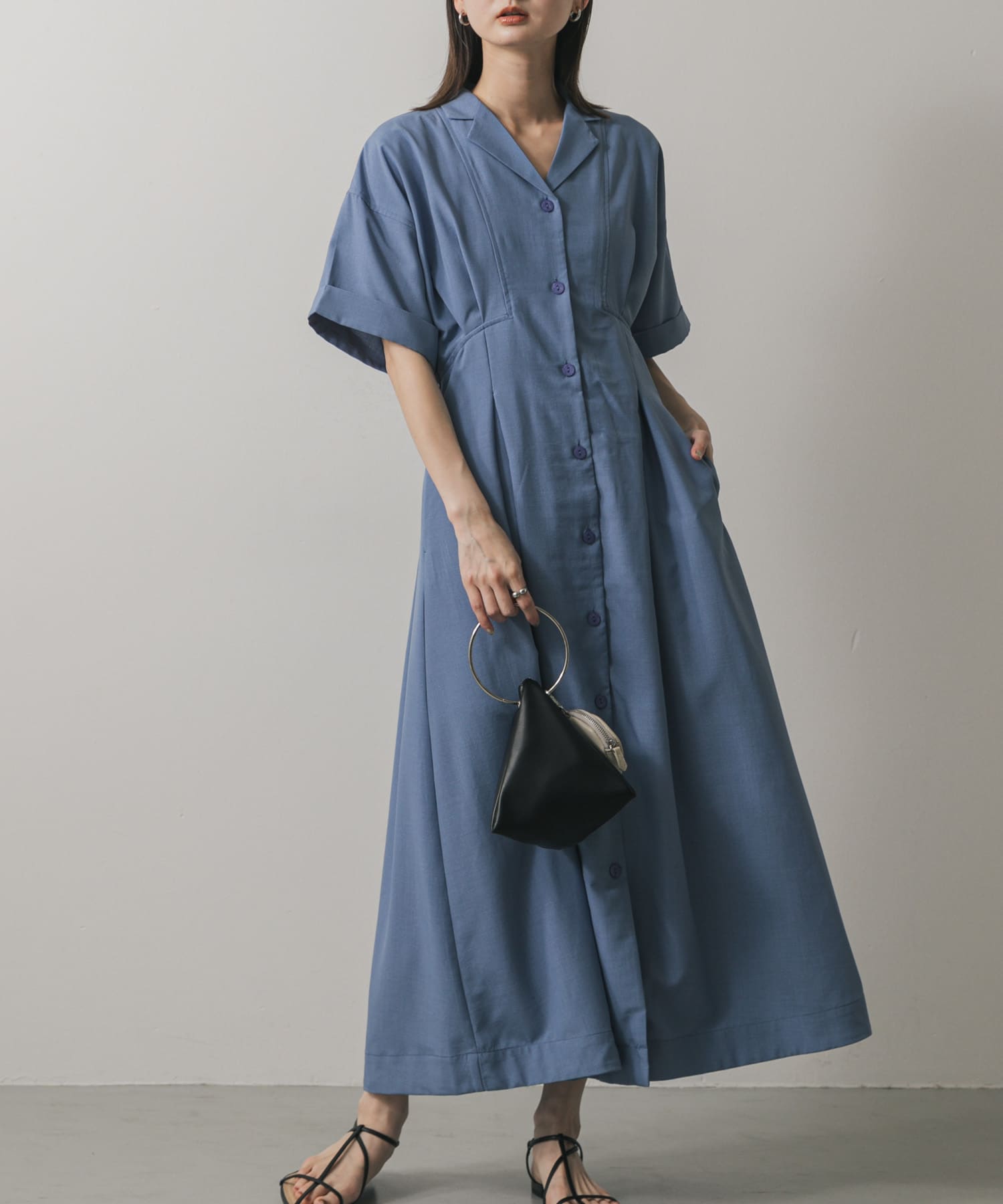 身長：169cm サイズ：one