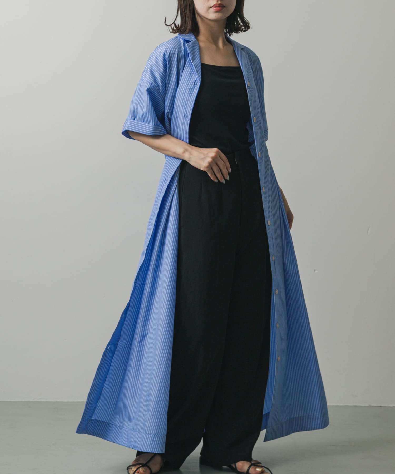 身長：158cm サイズ：one