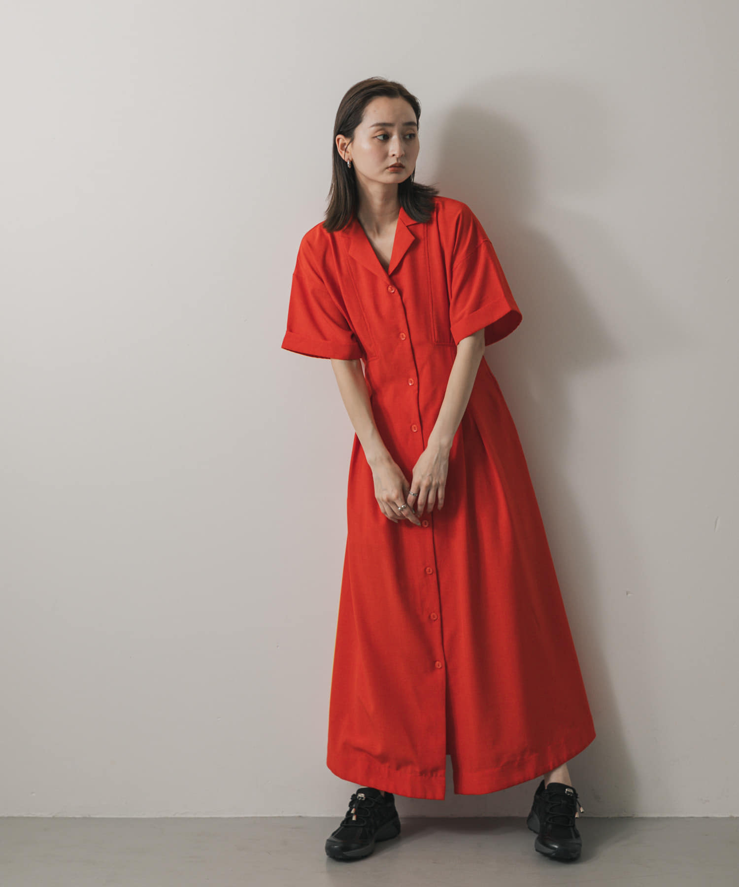 身長：169cm サイズ：one