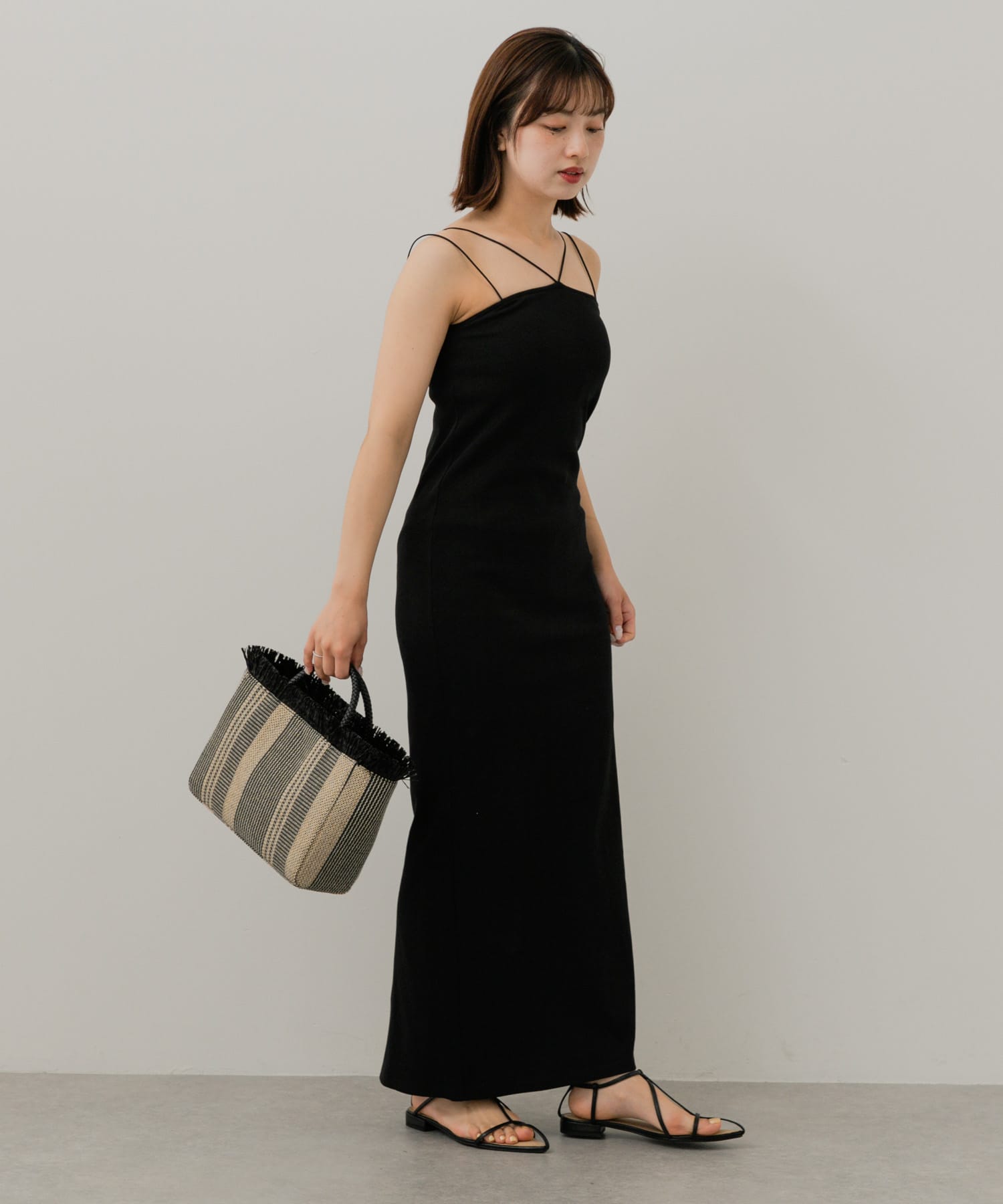 身長：158cm サイズ：one