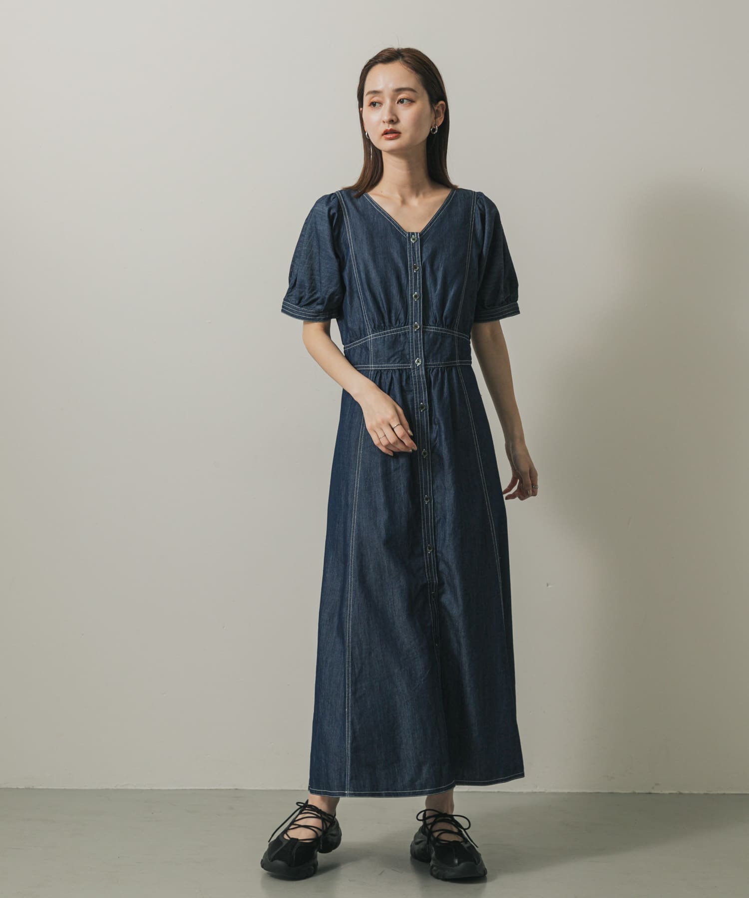 身長：169cm サイズ：one