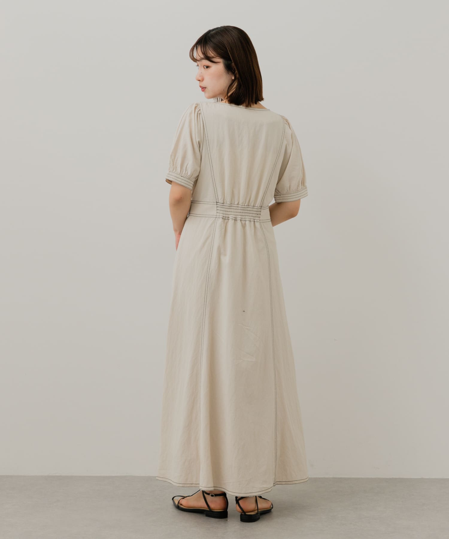 身長：158cm サイズ：one