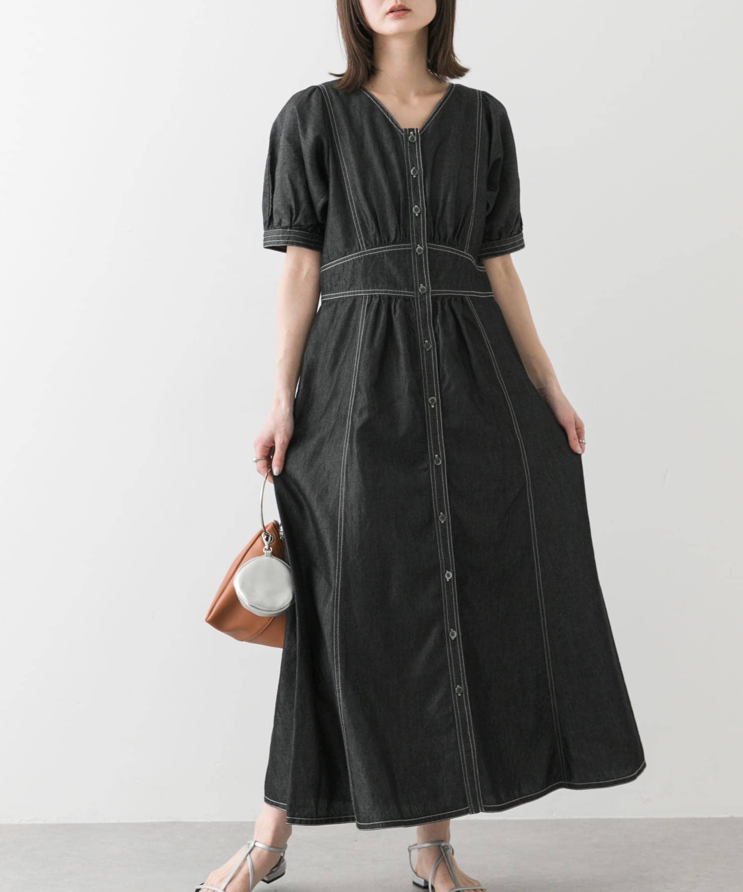 身長：169cm サイズ：one