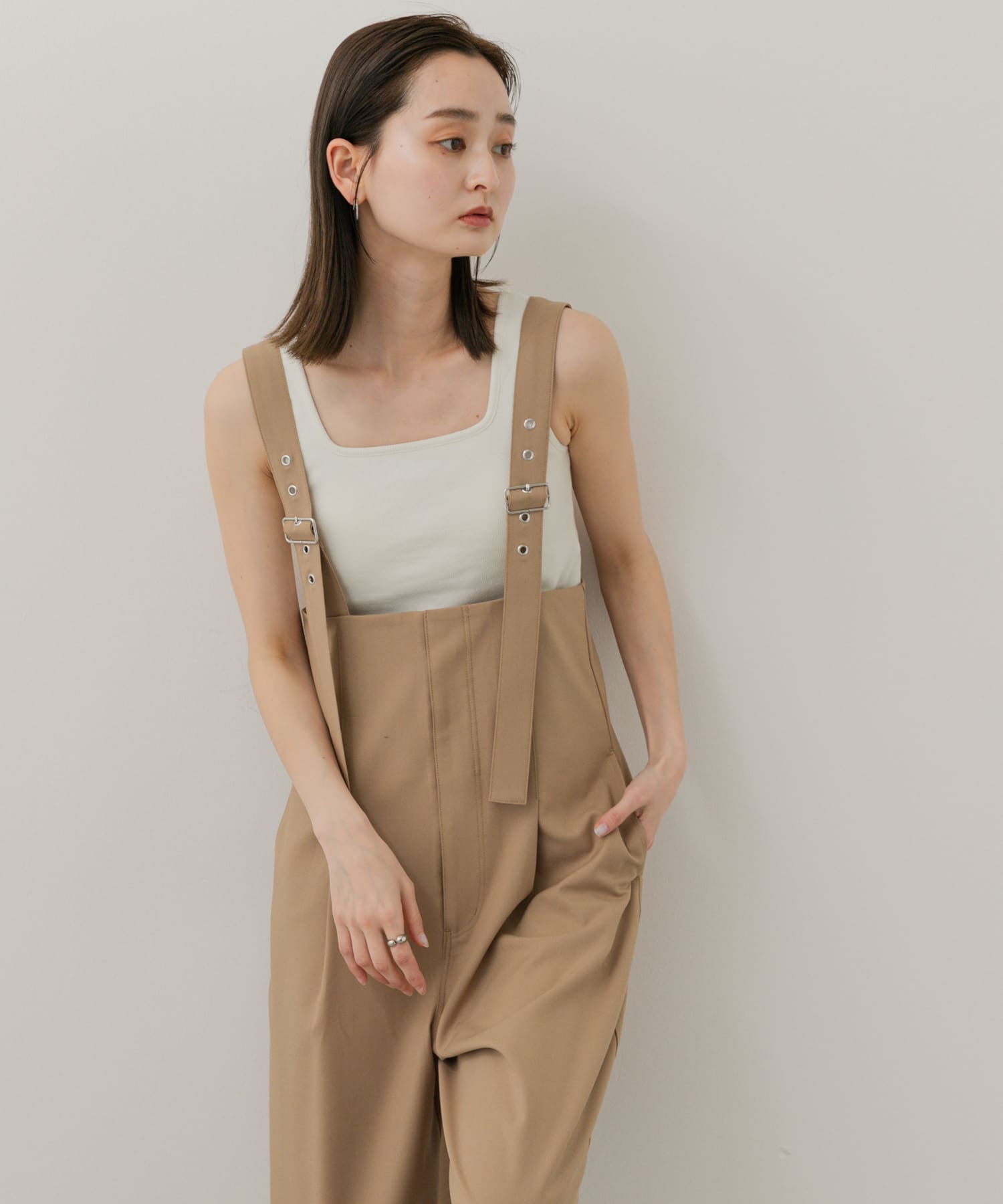 身長：169cm サイズ：one