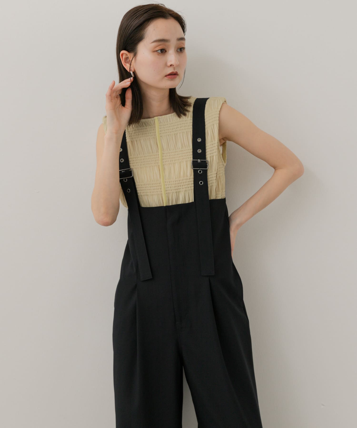 身長：169cm サイズ：one