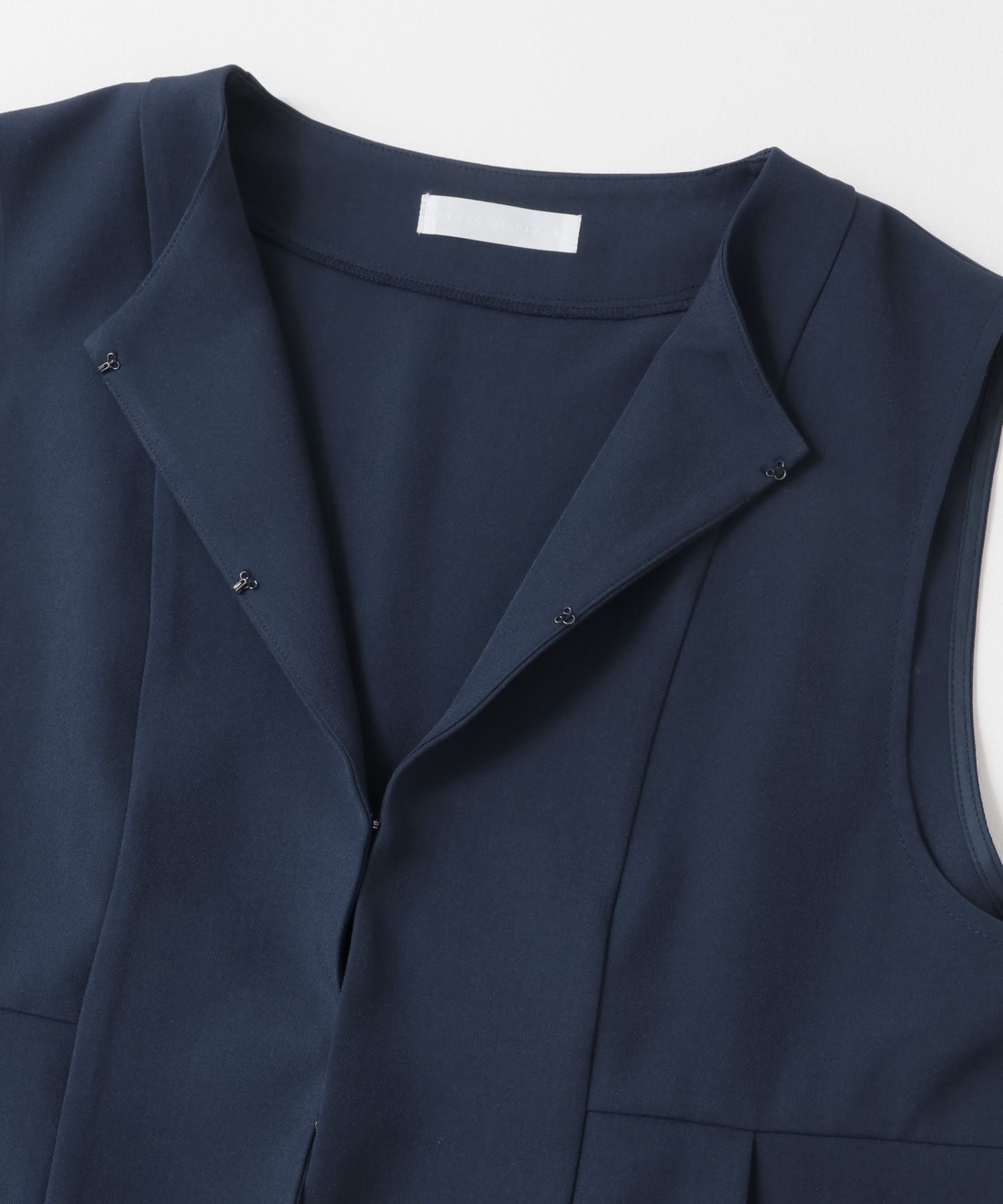 ウエストタックジレセットアップ NAVY S