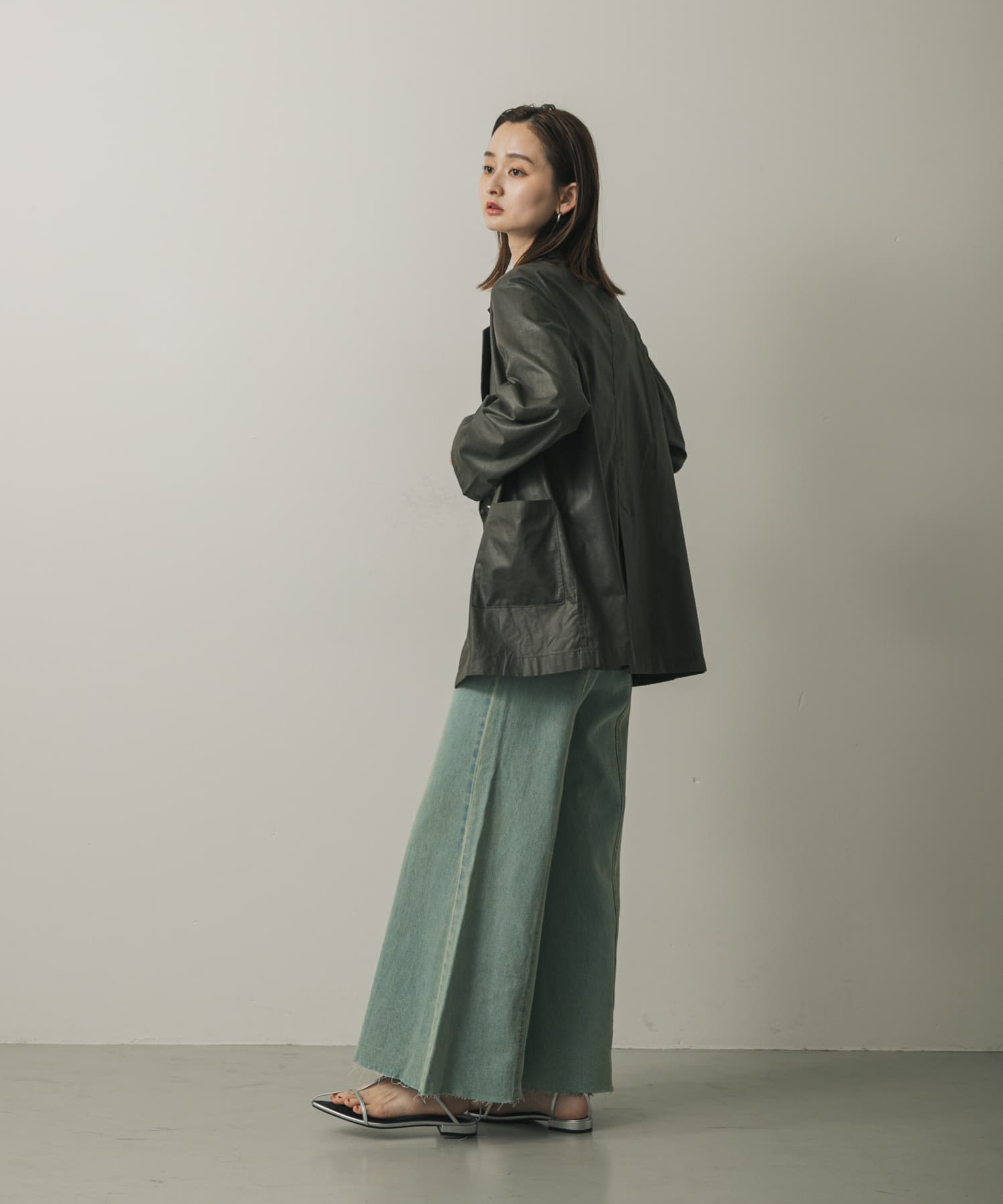 身長：169cm サイズ：one