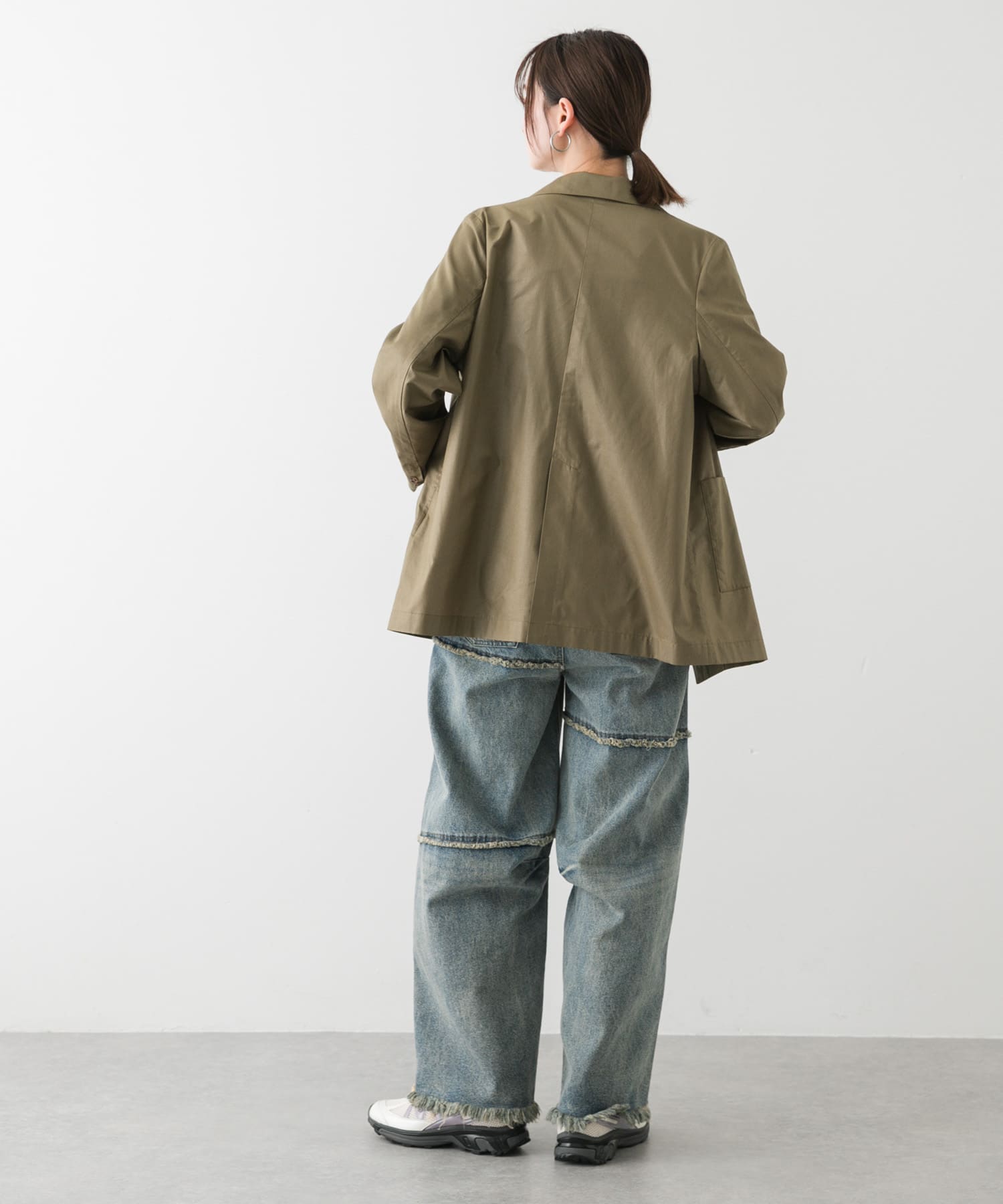 身長：169cm サイズ：one