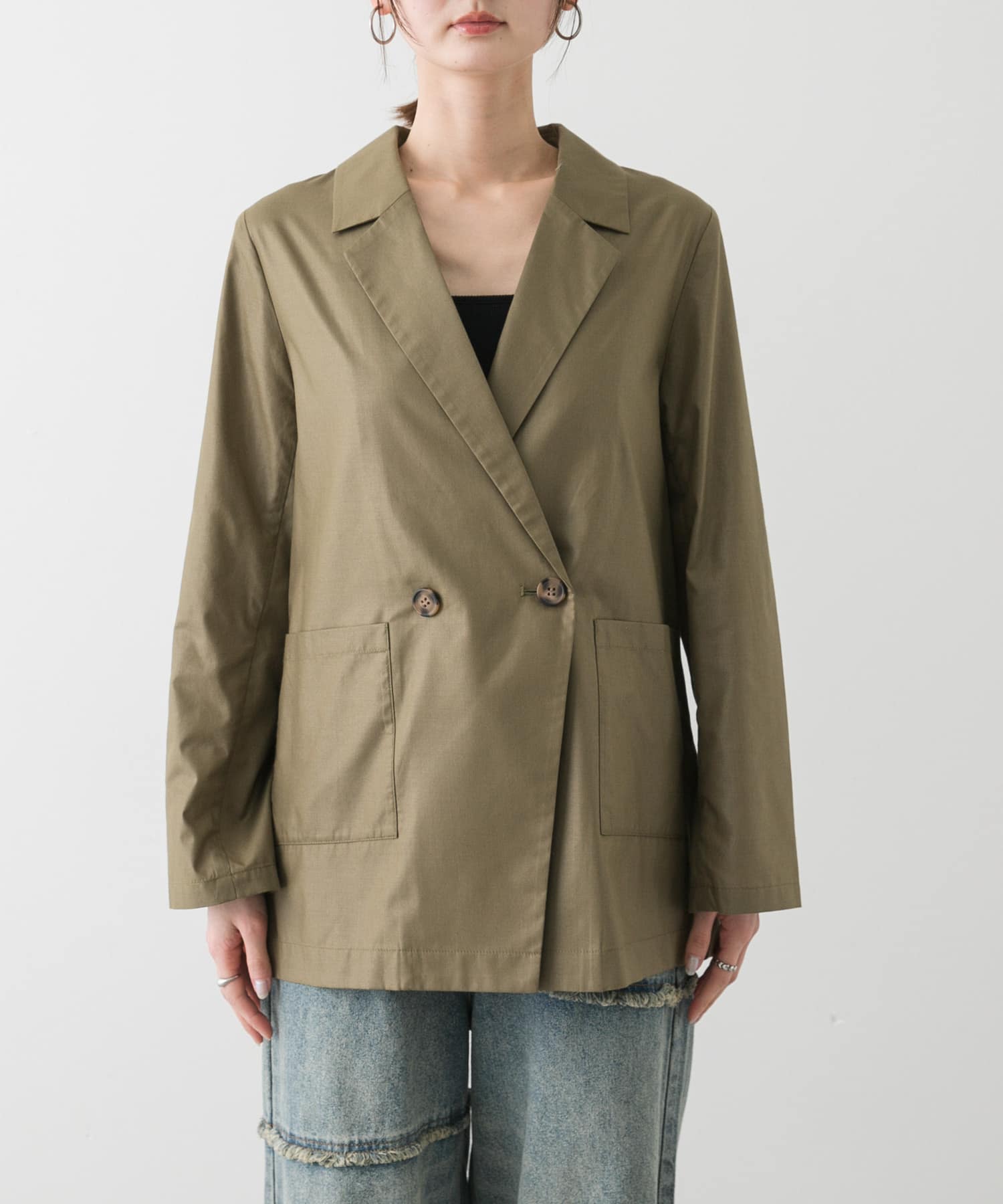 身長：169cm サイズ：one