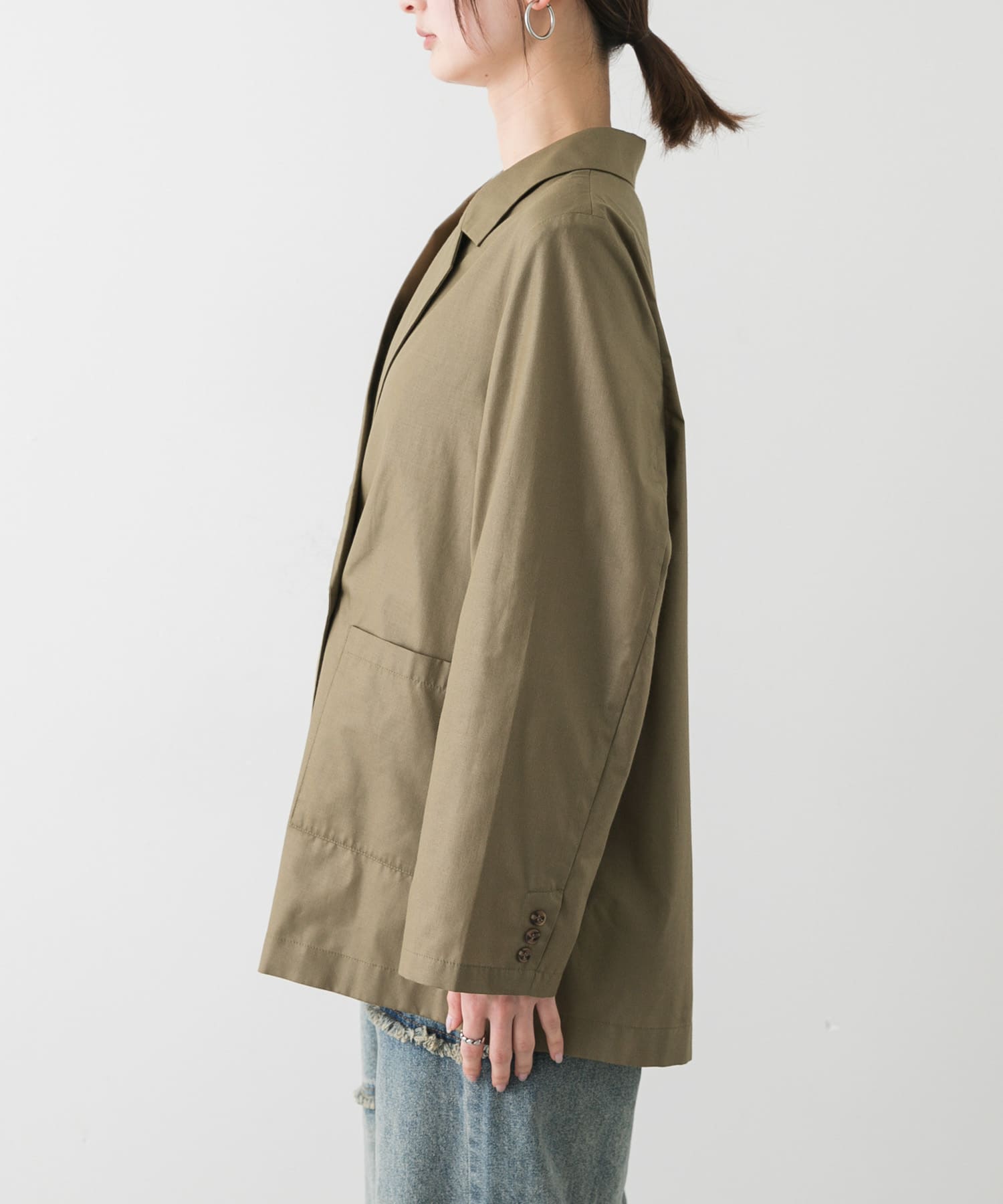 身長：169cm サイズ：one