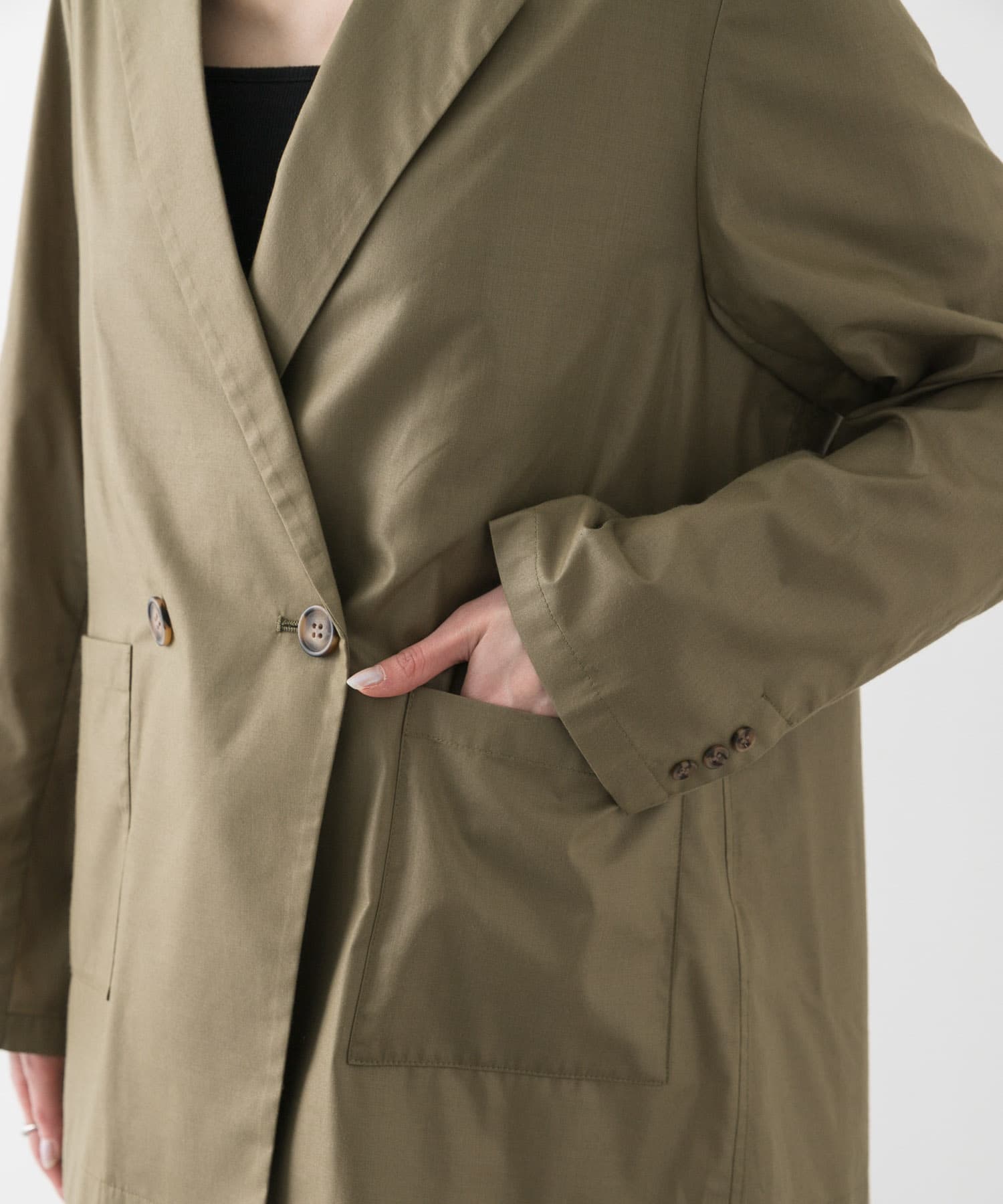 身長：169cm サイズ：one