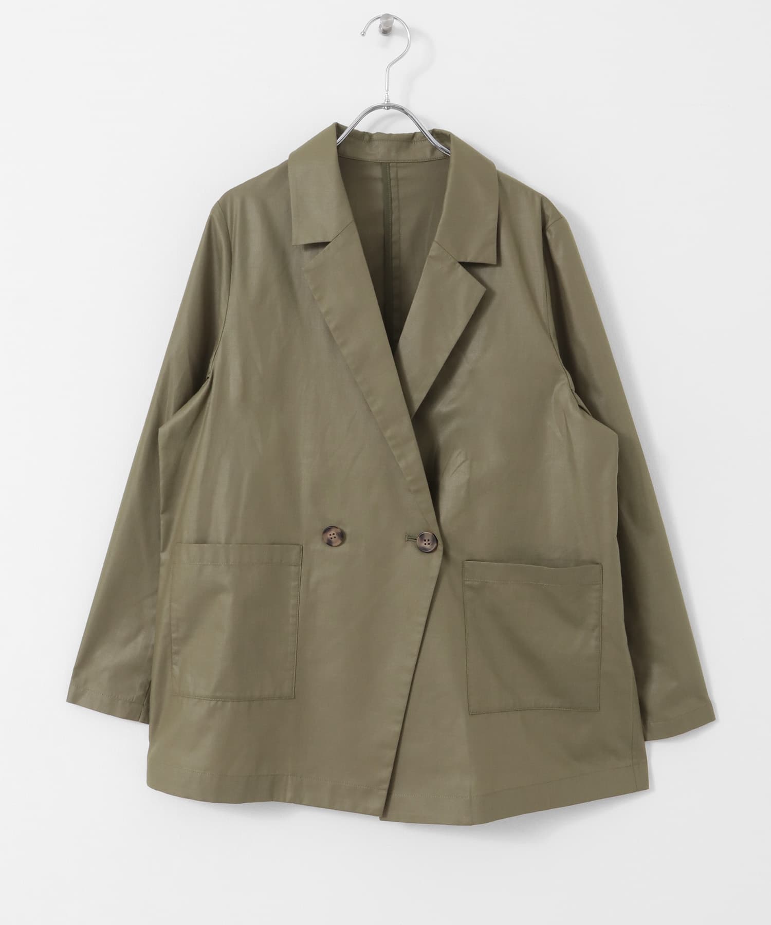 チンツテーラードジャケット KHAKI one
