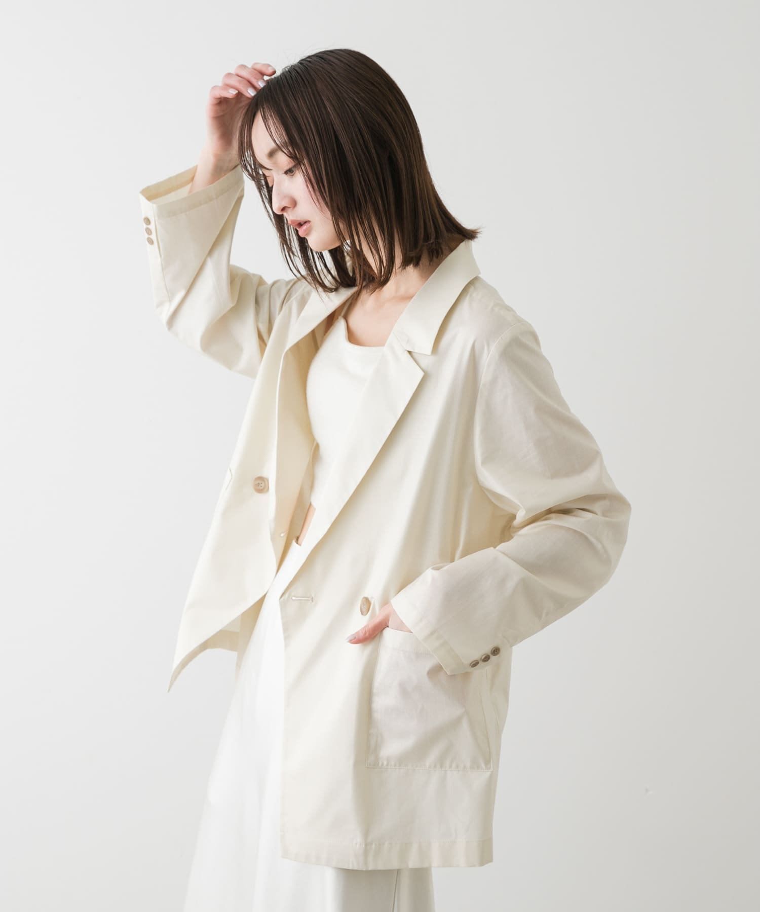 身長：169cm サイズ：one