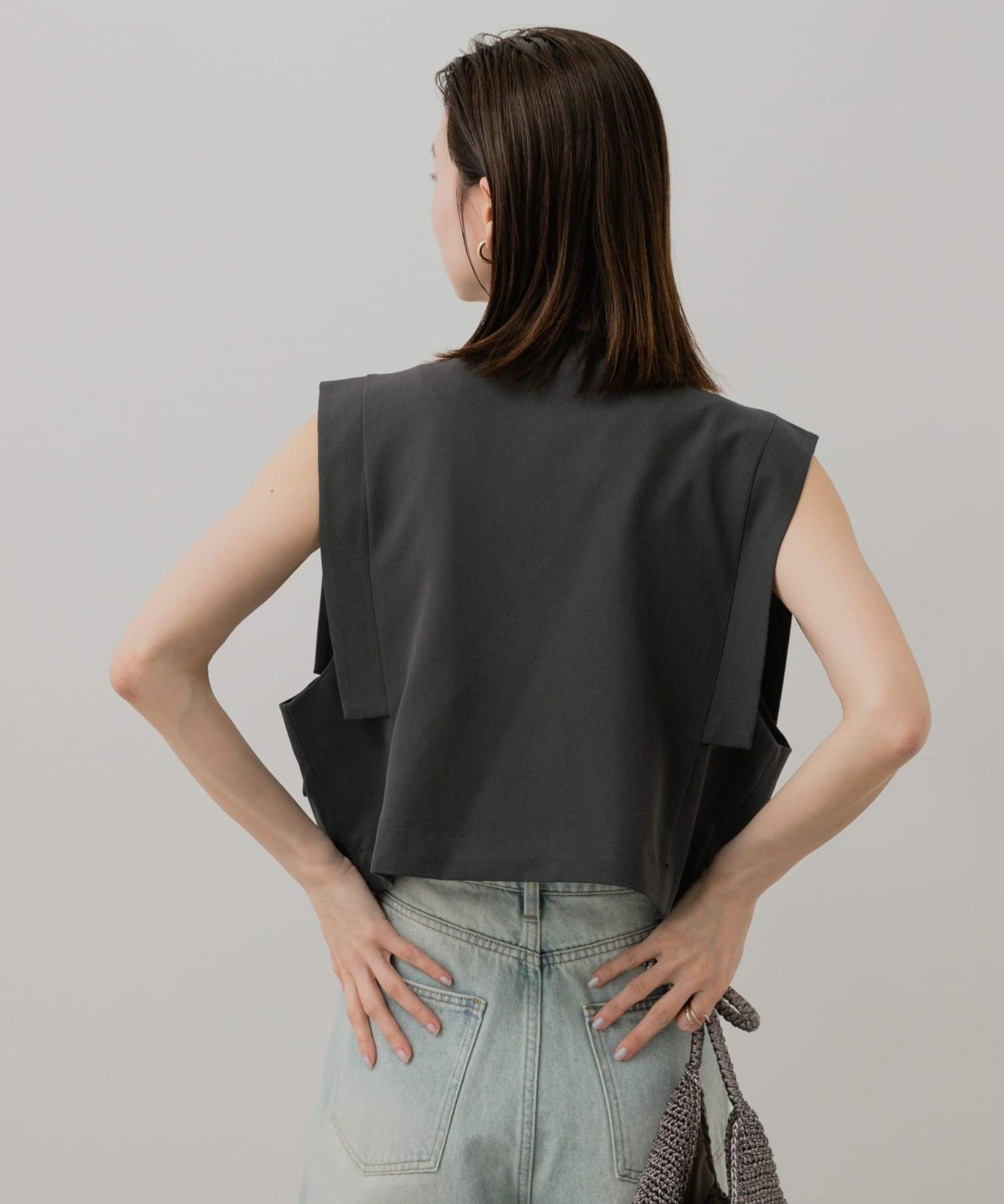 身長：169cm サイズ：one