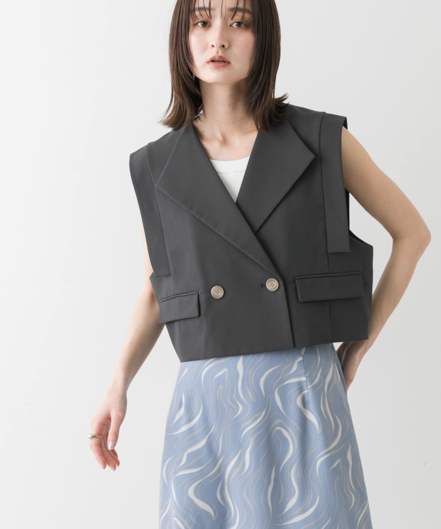 身長：169cm サイズ：one