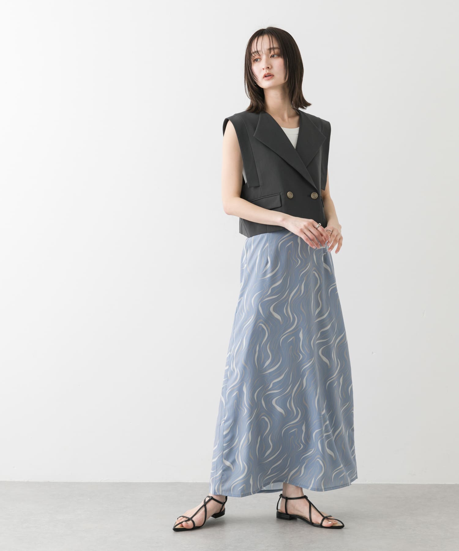 身長：169cm サイズ：one