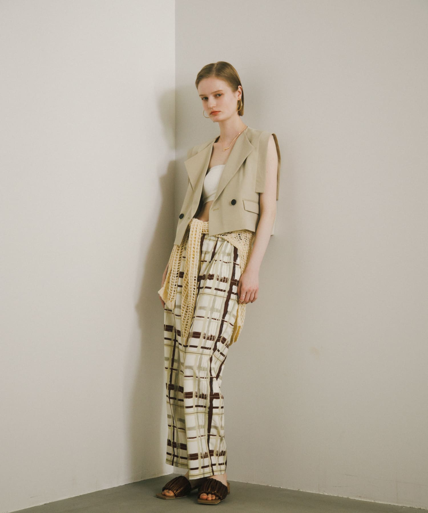 身長：173cm サイズ：one