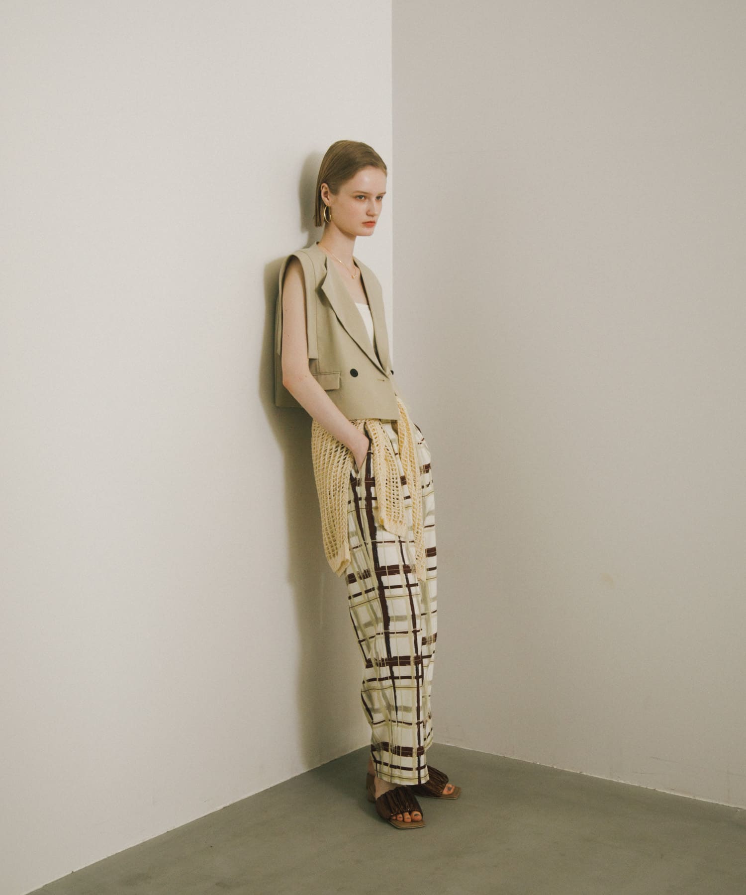 身長：173cm サイズ：one