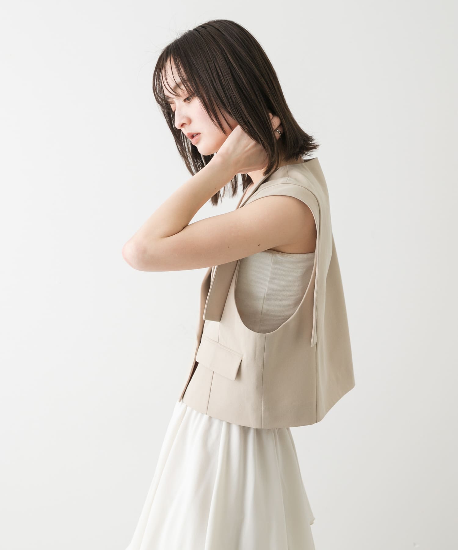 身長：169cm サイズ：one