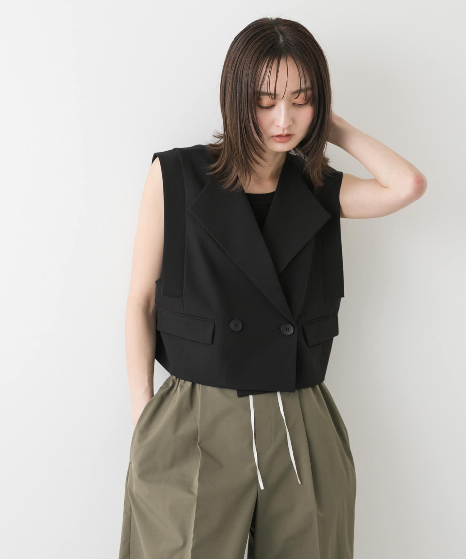 身長：169cm サイズ：one