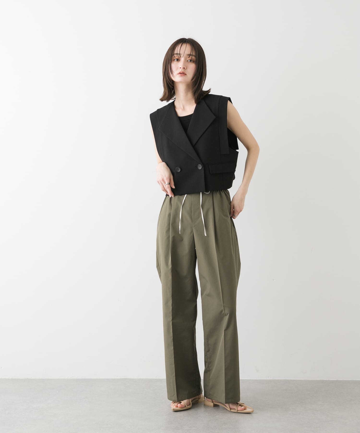 身長：169cm サイズ：one